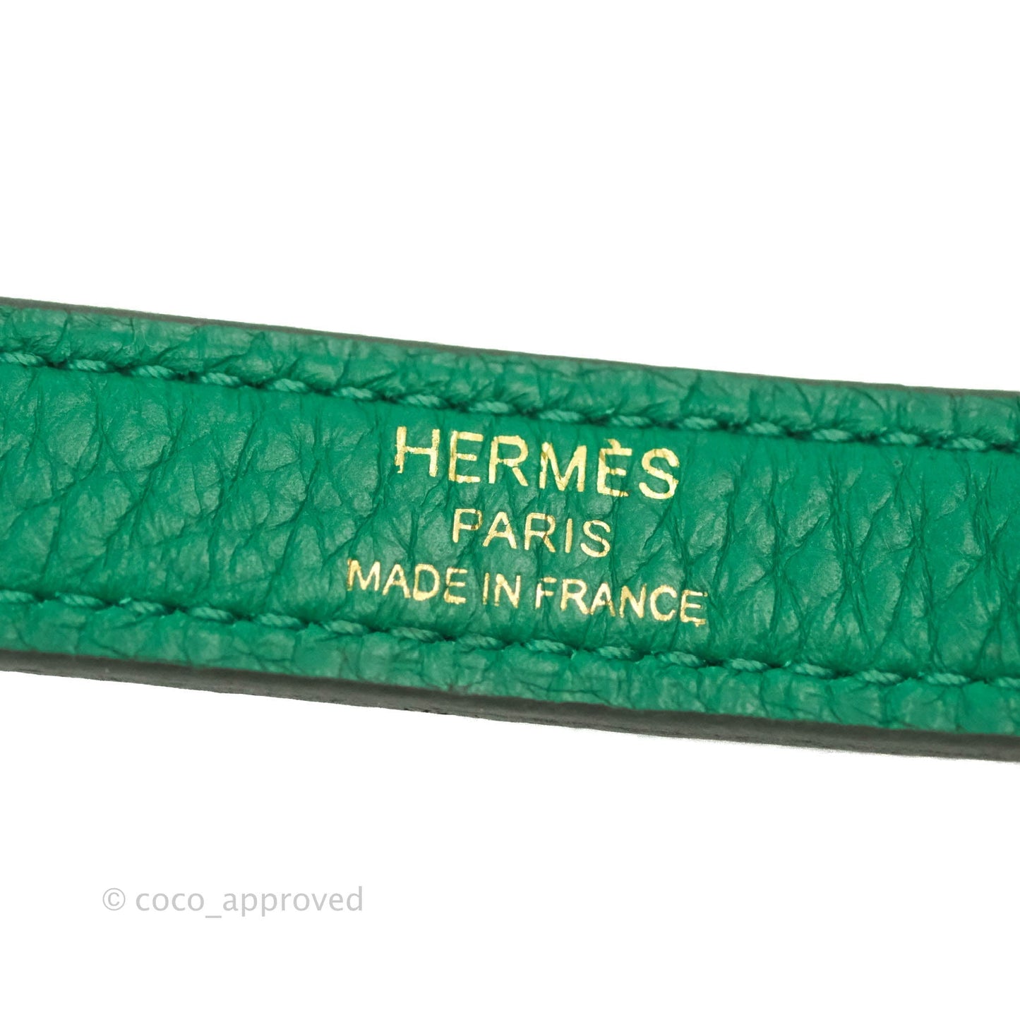 Hermès Retourne Taurillon Kelly 28 Vert Vertigo Clemence Gold Hardware