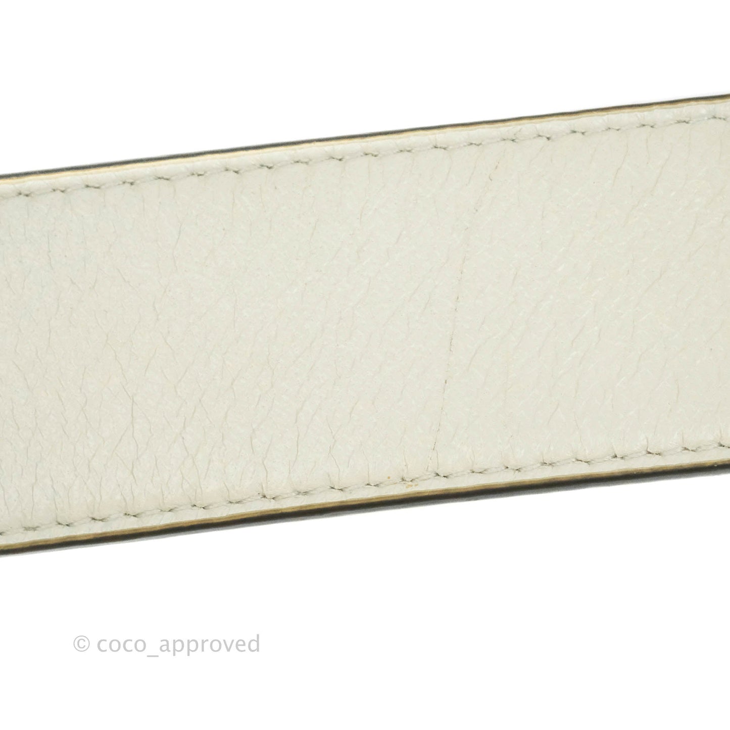 Fendi Medium Baguette Bag White Calfskin Gold Hardware