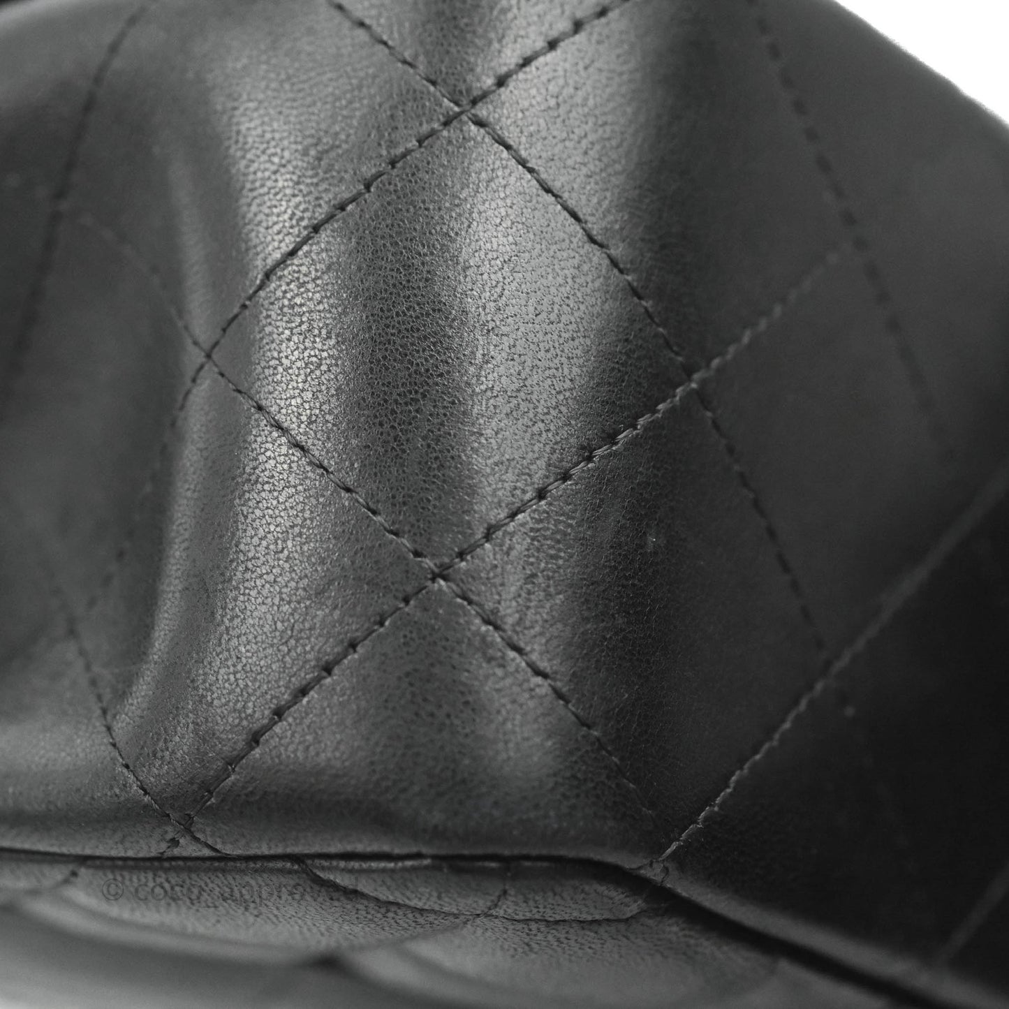 Chanel Jumbo Double Flap Black Lambskin Silver Hardware⁣⁣