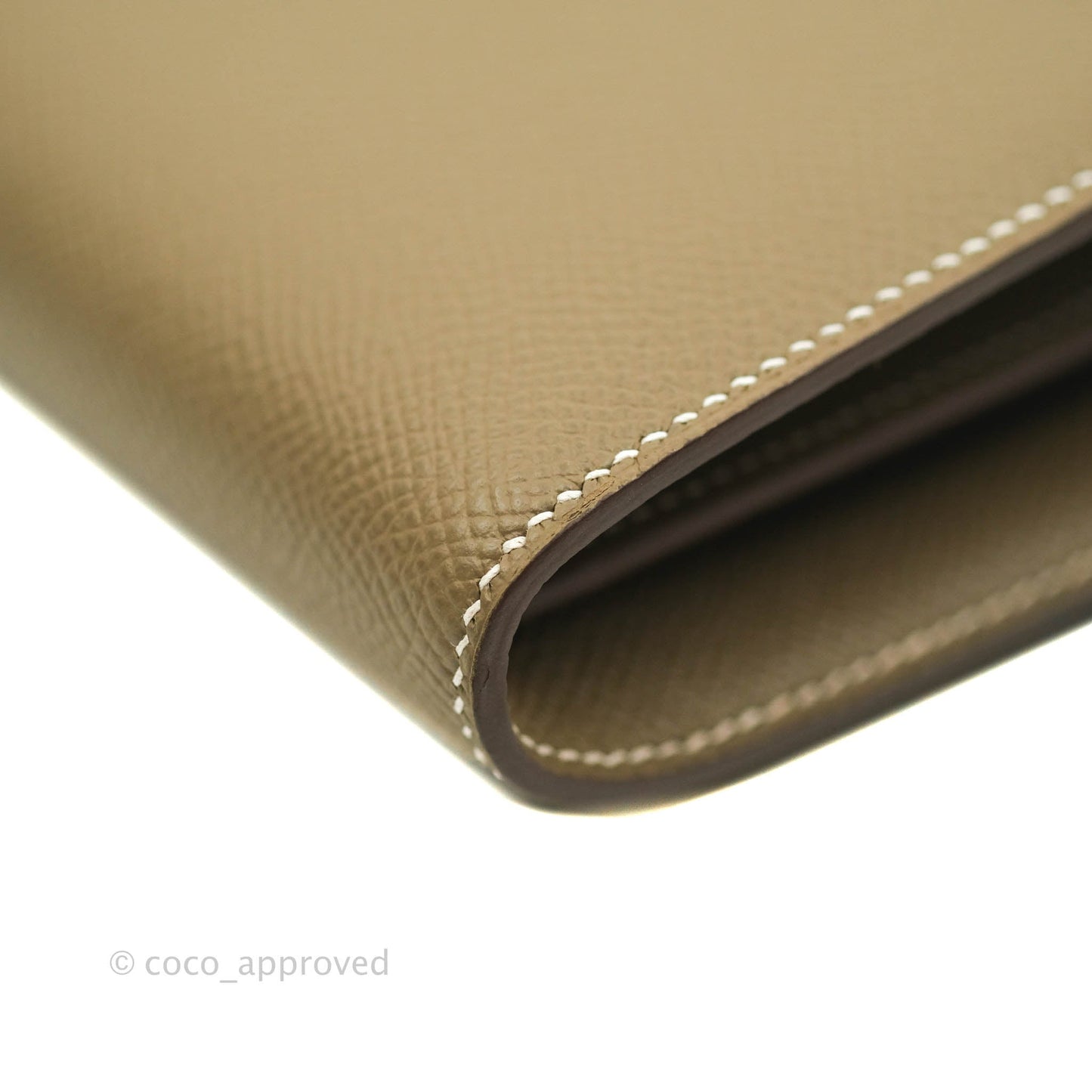Hermès Constance Long To Go Wallet Epsom Gold Hardware