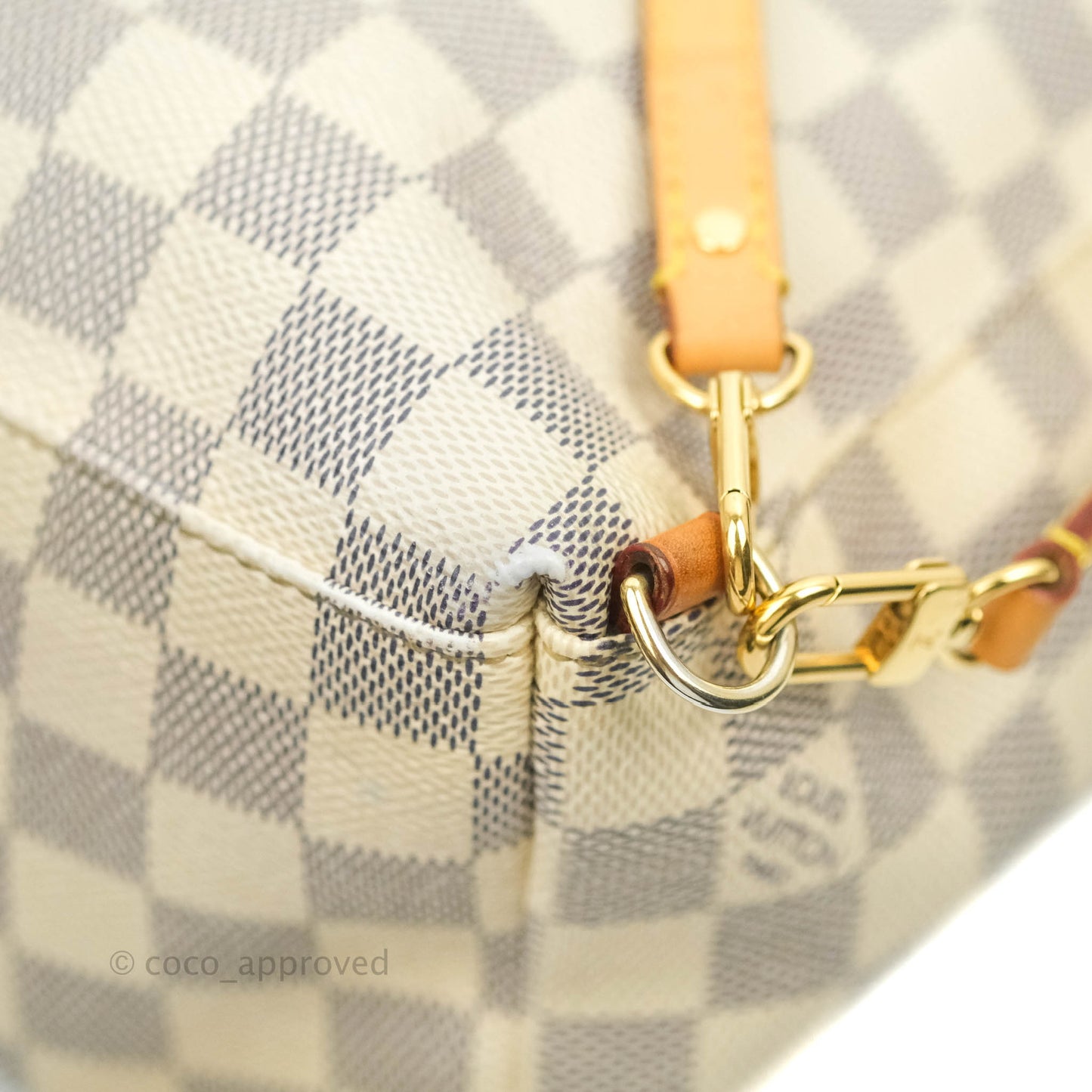 Louis Vuitton Sperone BB Backpack Damier Azur