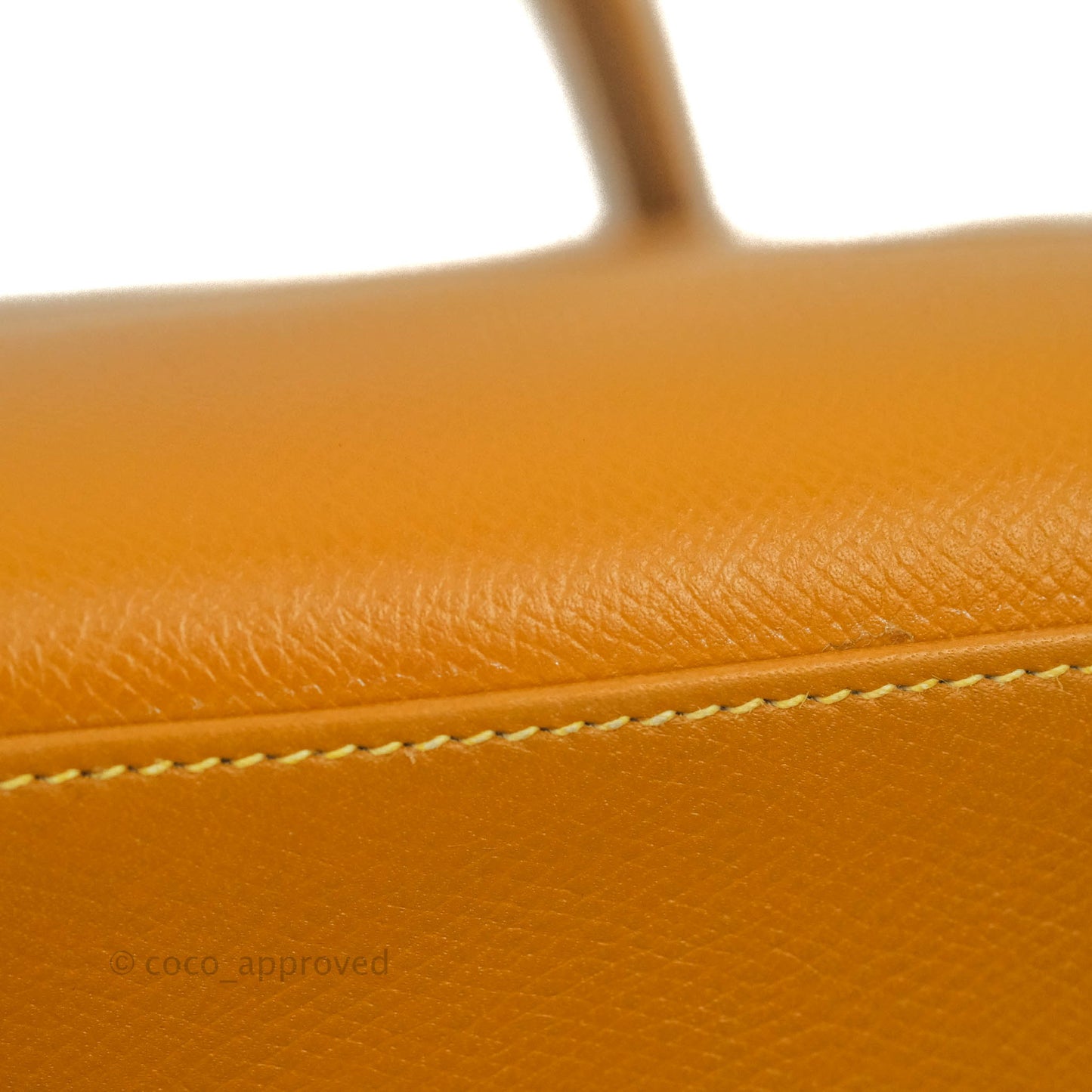 Hermès Vintage Kelly 28 Gold Epsom Gold Hardware