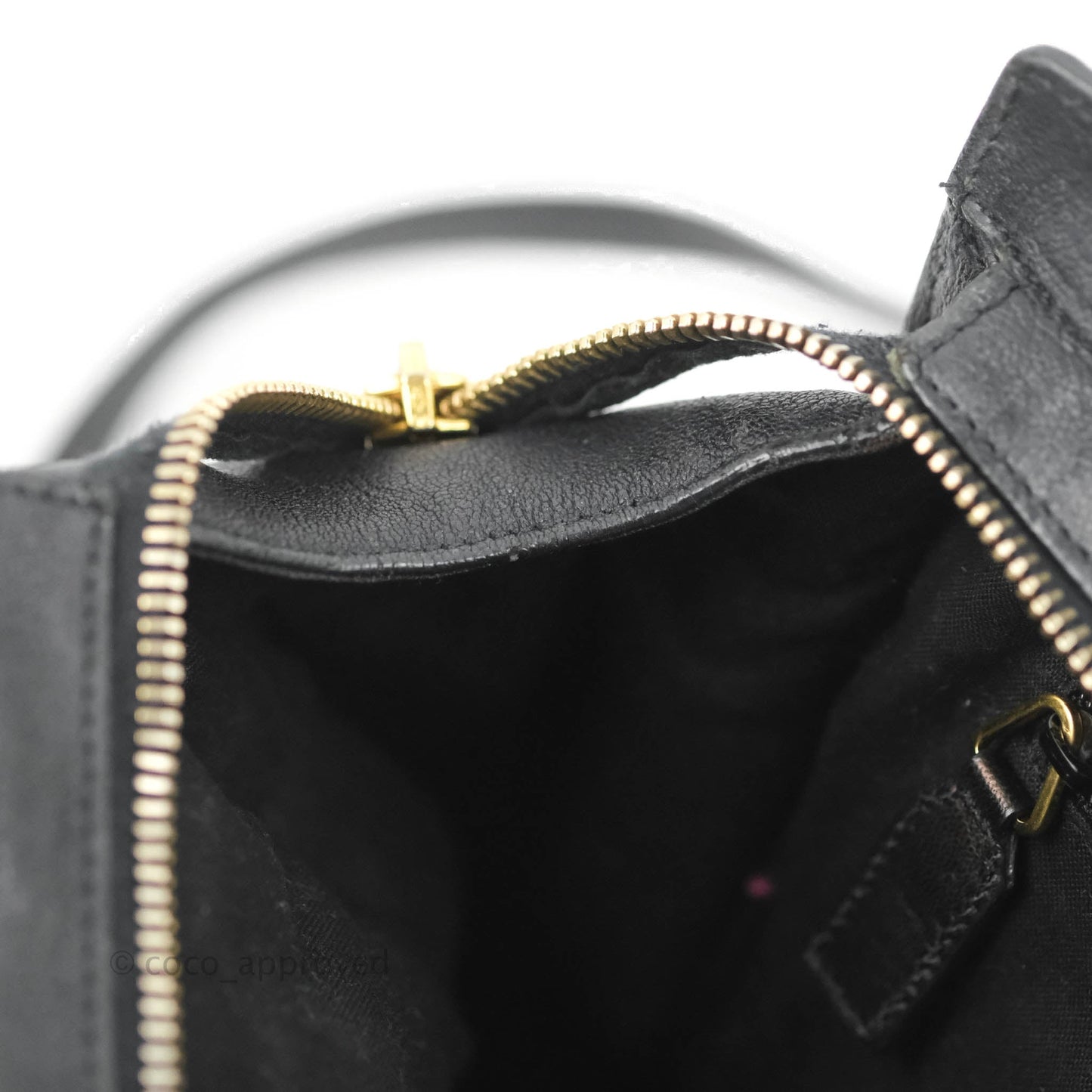 Saint Laurent Cabas Chyc Dark Navy Gold Hardware