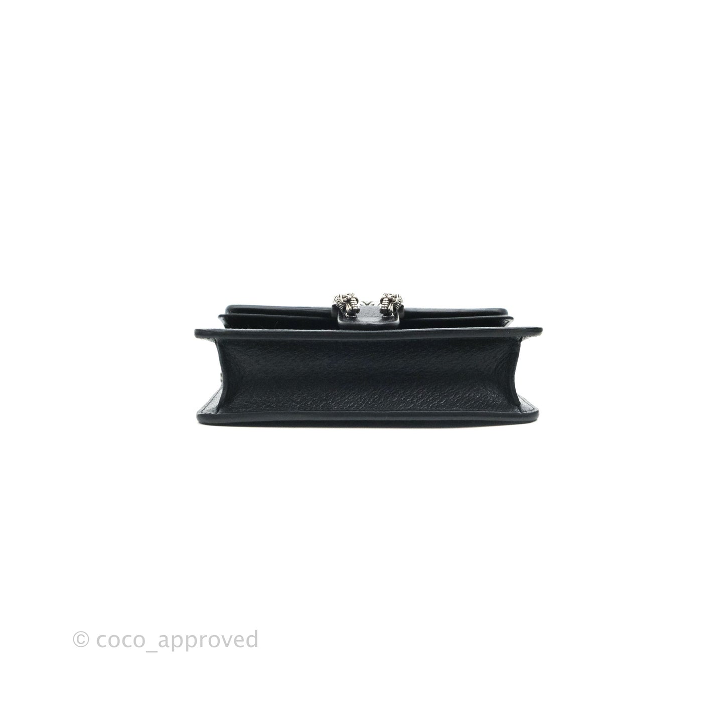 Gucci Dionysus GG Super Mini Crossbody Bag Ruthenium Hardware