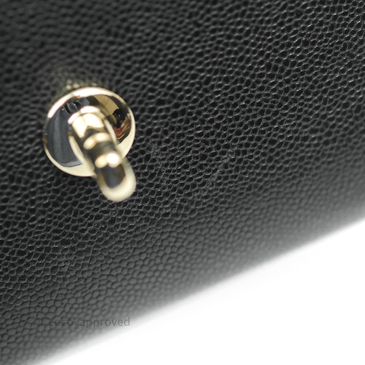 Chanel Small Business Affinity Flap Bag Black Caviar Gold Hardware