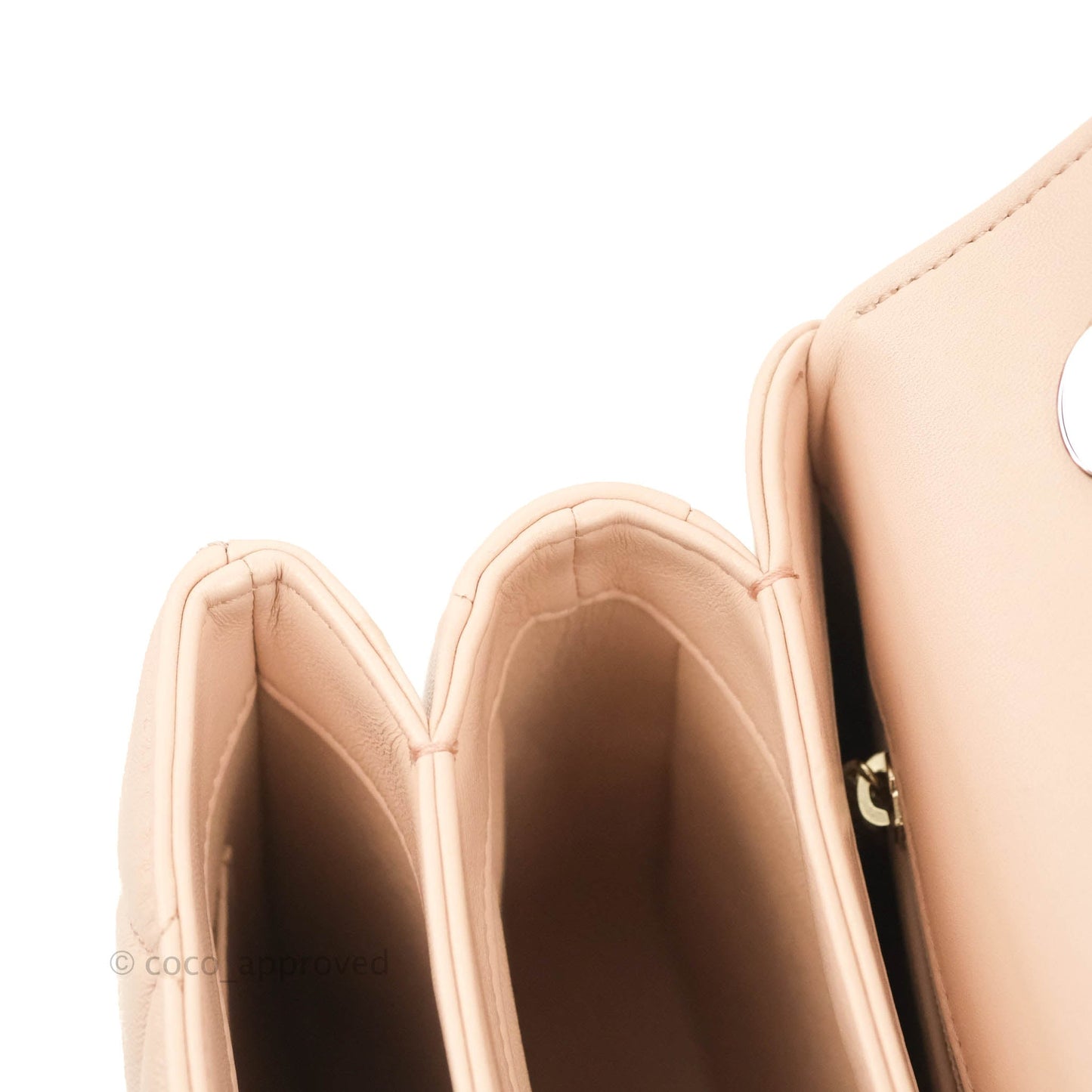 Chanel Small Trendy CC Light Pink Lambskin Gold Hardware