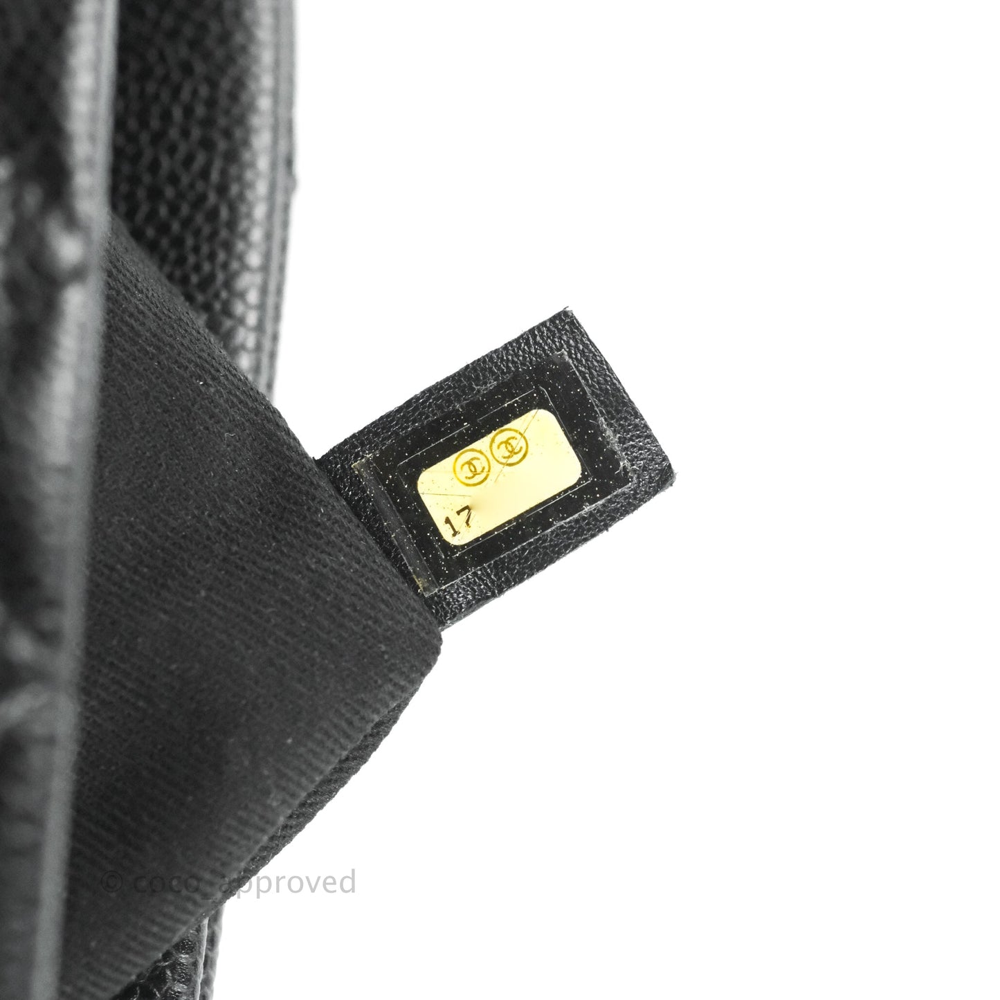 Chanel Quilted Large Just Mademoiselle Black Caviar Silver Hardware