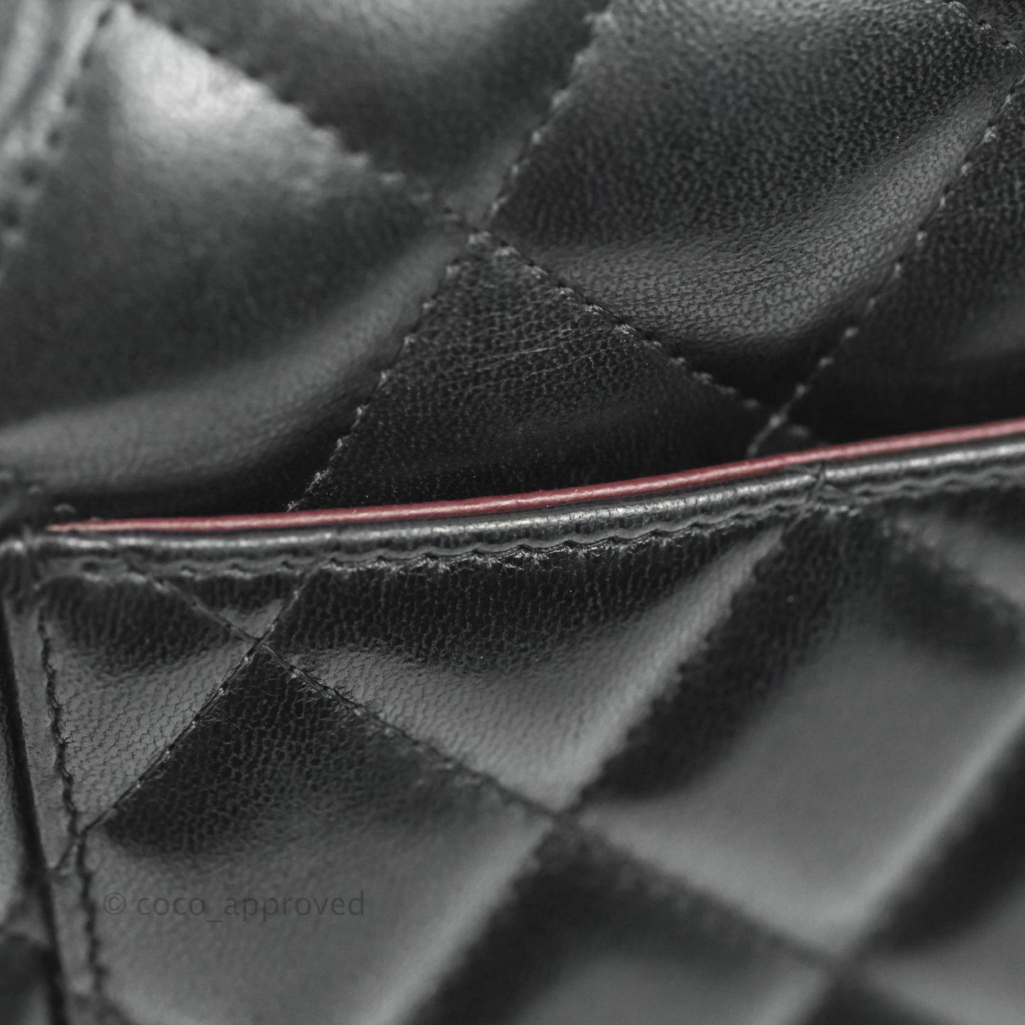 Chanel Jumbo Double Flap Black Lambskin Silver Hardware⁣⁣