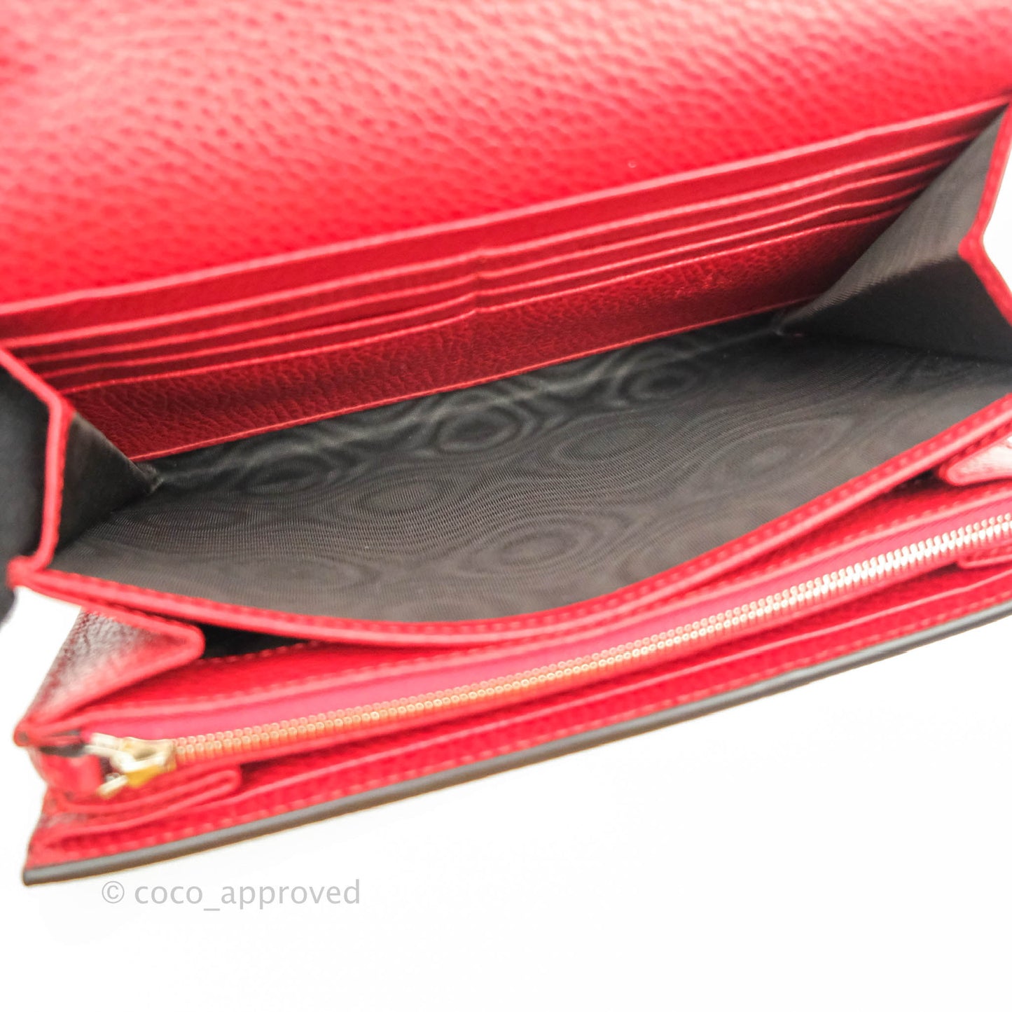 Gucci Calfskin Dionysus Mini Leather Chain Bag Red
