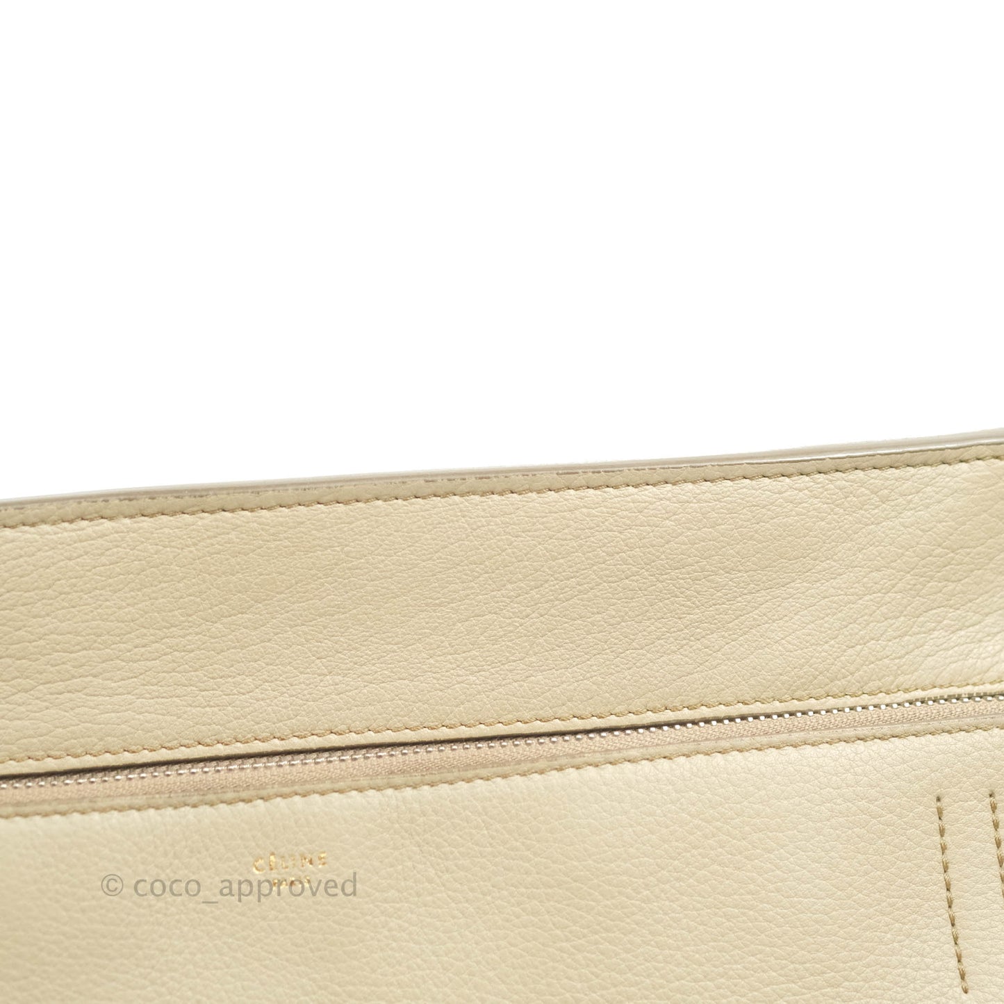 Celine Medium Edge Bag Etaupe Grained Calfskin