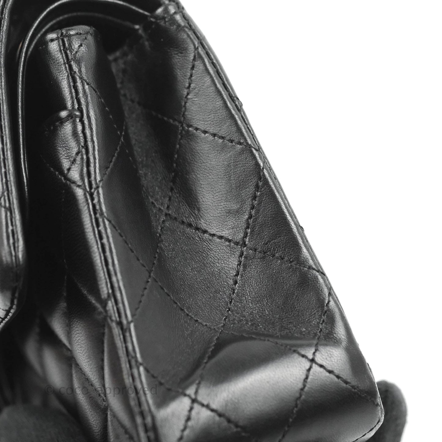 Chanel Small Classic Quilted Flap Black Lambskin Rose Gold Hardware