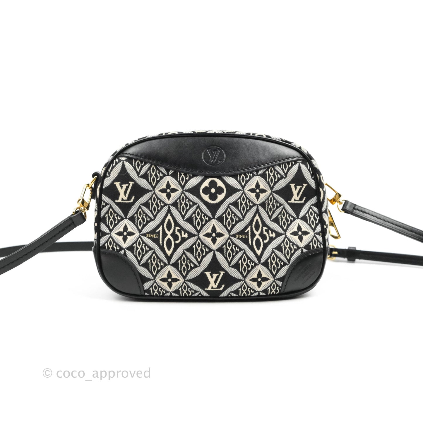 Louis Vuitton Jacquard Since 1854 Mini Deauville Grey