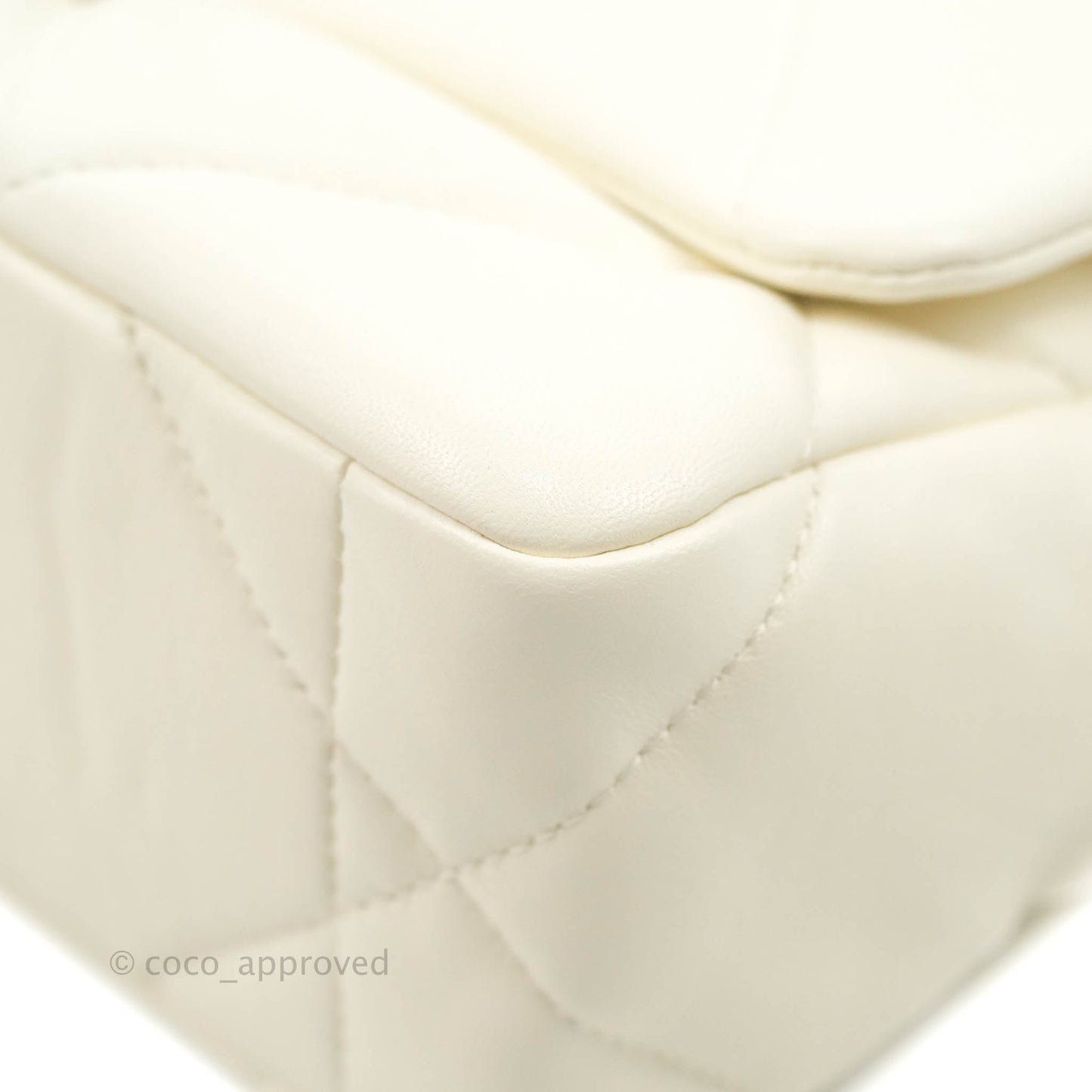 Chanel 19 Small White Mixed Hardware