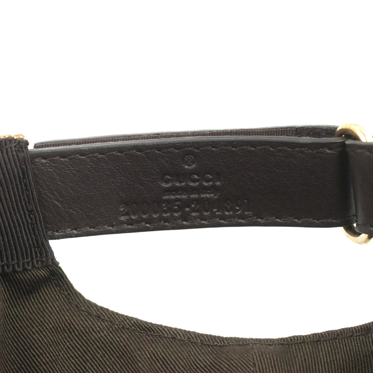 Gucci Original GG Canvas Baseball Hat With Web