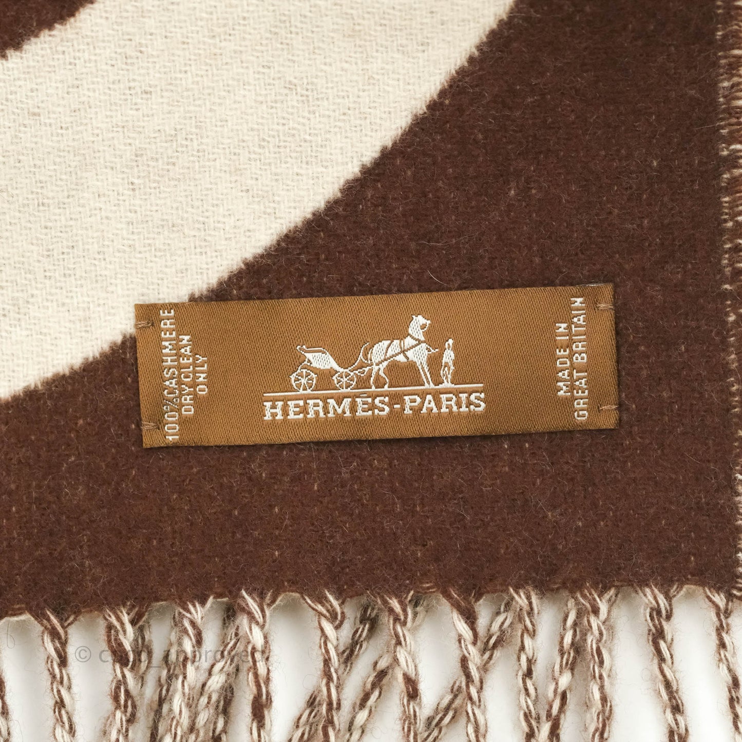 Hermès Casaque Charms Cashmere Muffler