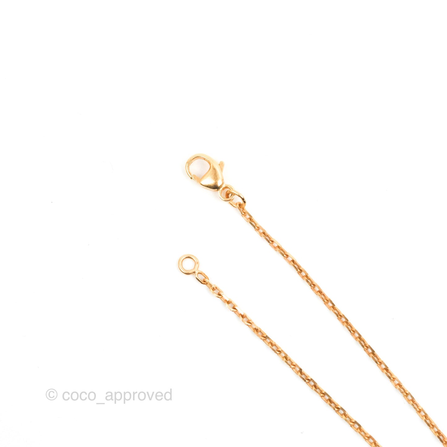 Hermès Pop H Pendant Necklace Rose Dragee Rose Gold Hardware