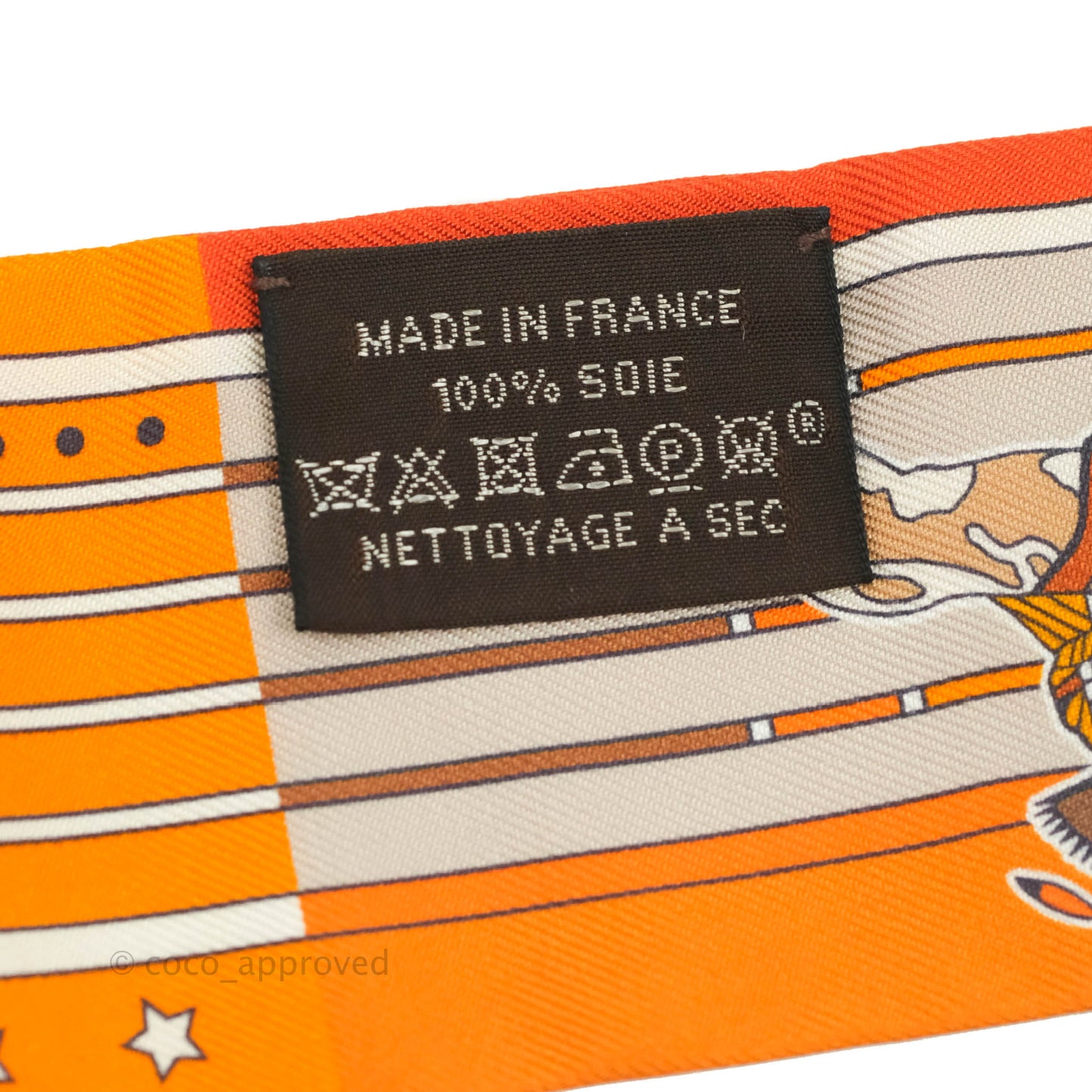 Hermès Pani La Shar Pawnee Silk Twilly