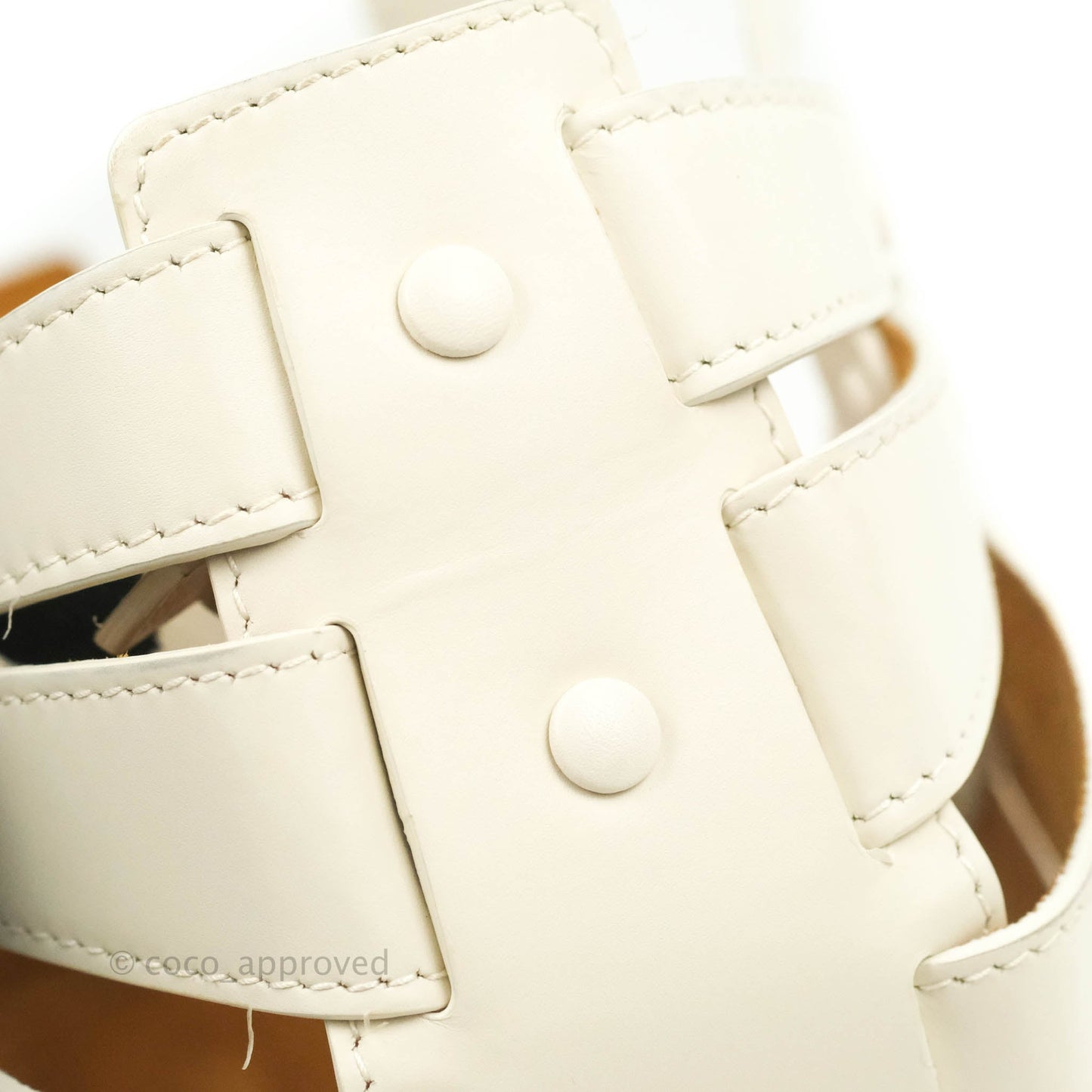 Bottega Veneta Small Shell Bag White
