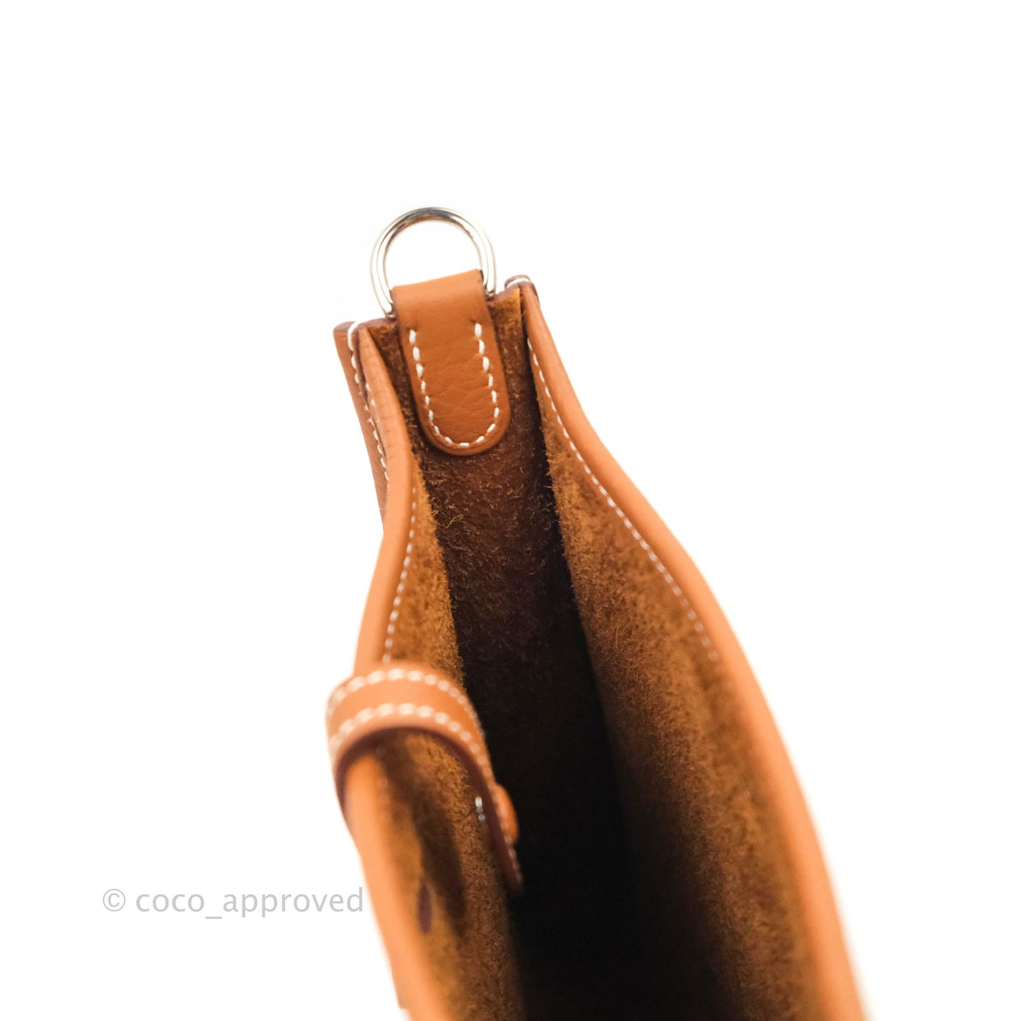 Hermès Mini Evelyne 16 Gold Clemence Palladium Hardware