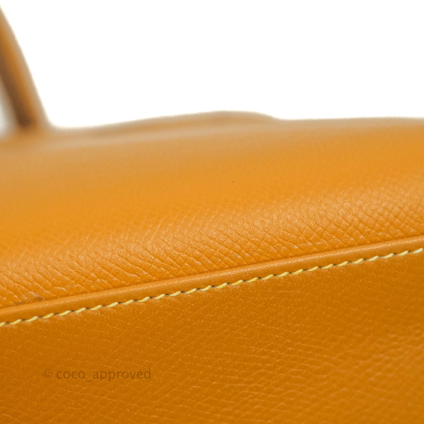 Hermès Vintage Kelly 28 Gold Epsom Gold Hardware