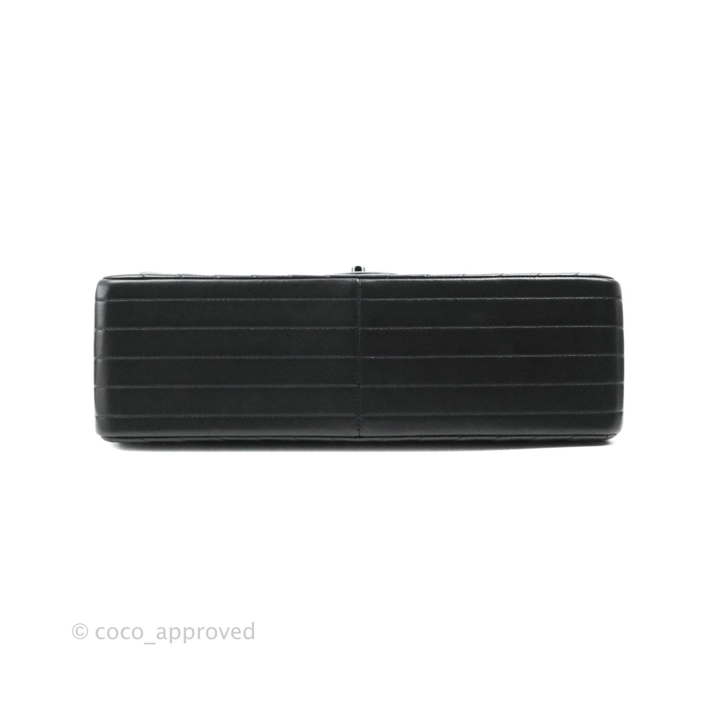 Chanel Jumbo Double Flap So Black Chevron Lambskin Black Hardware⁣⁣