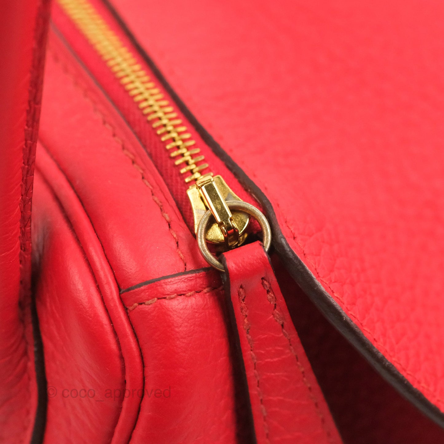Hermès Lindy 26 Rouge de Coeur Clemence Gold Hardware