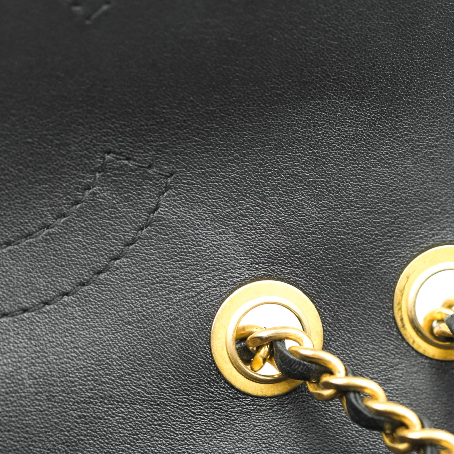 Chanel Quilted Small CC Filigree Flap Black Caviar