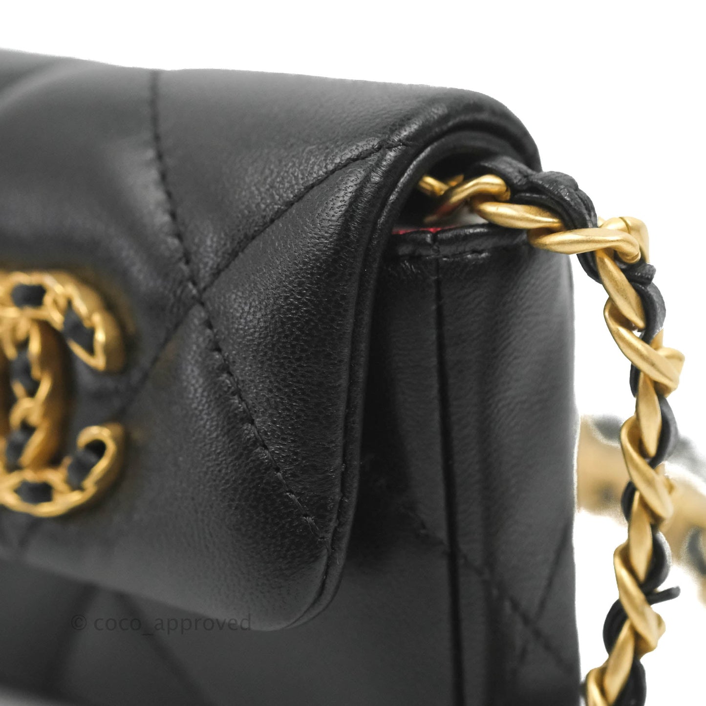 Chanel 19 Belt Bag Black Mixed Hardware
