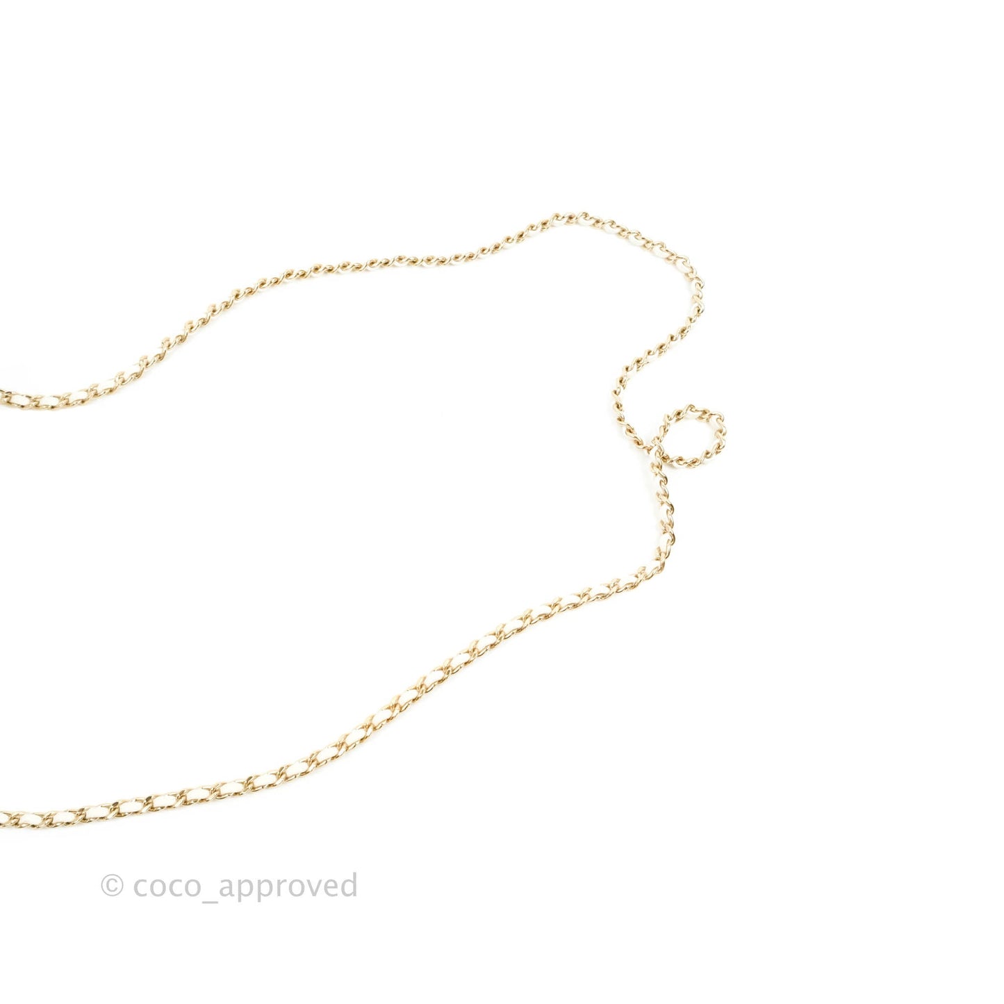 Chanel Quilted Top Handle Vanity White Caviar Gold Hardware