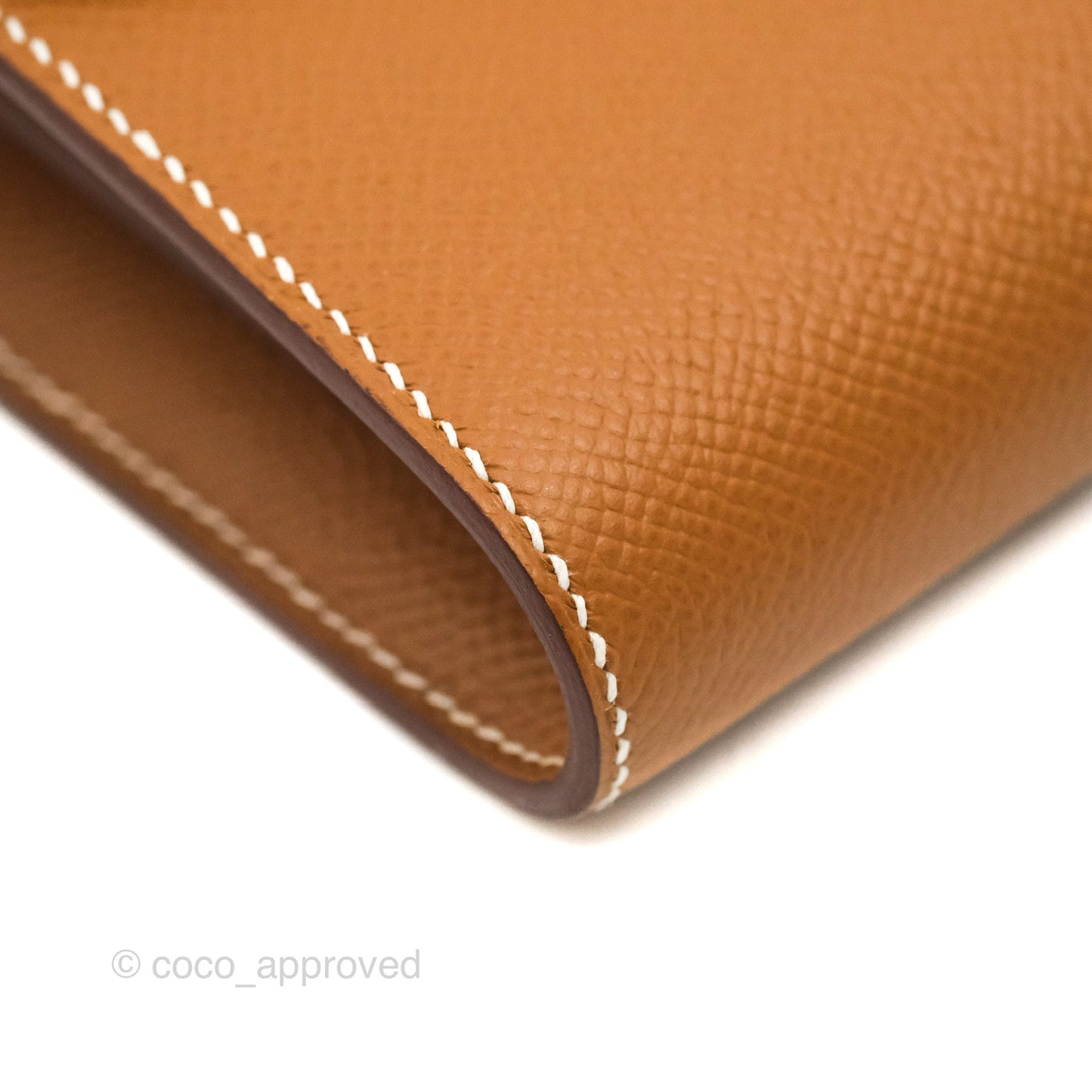 Hermès Constance Long To Go Wallet Gold Epsom Palladium Hardware