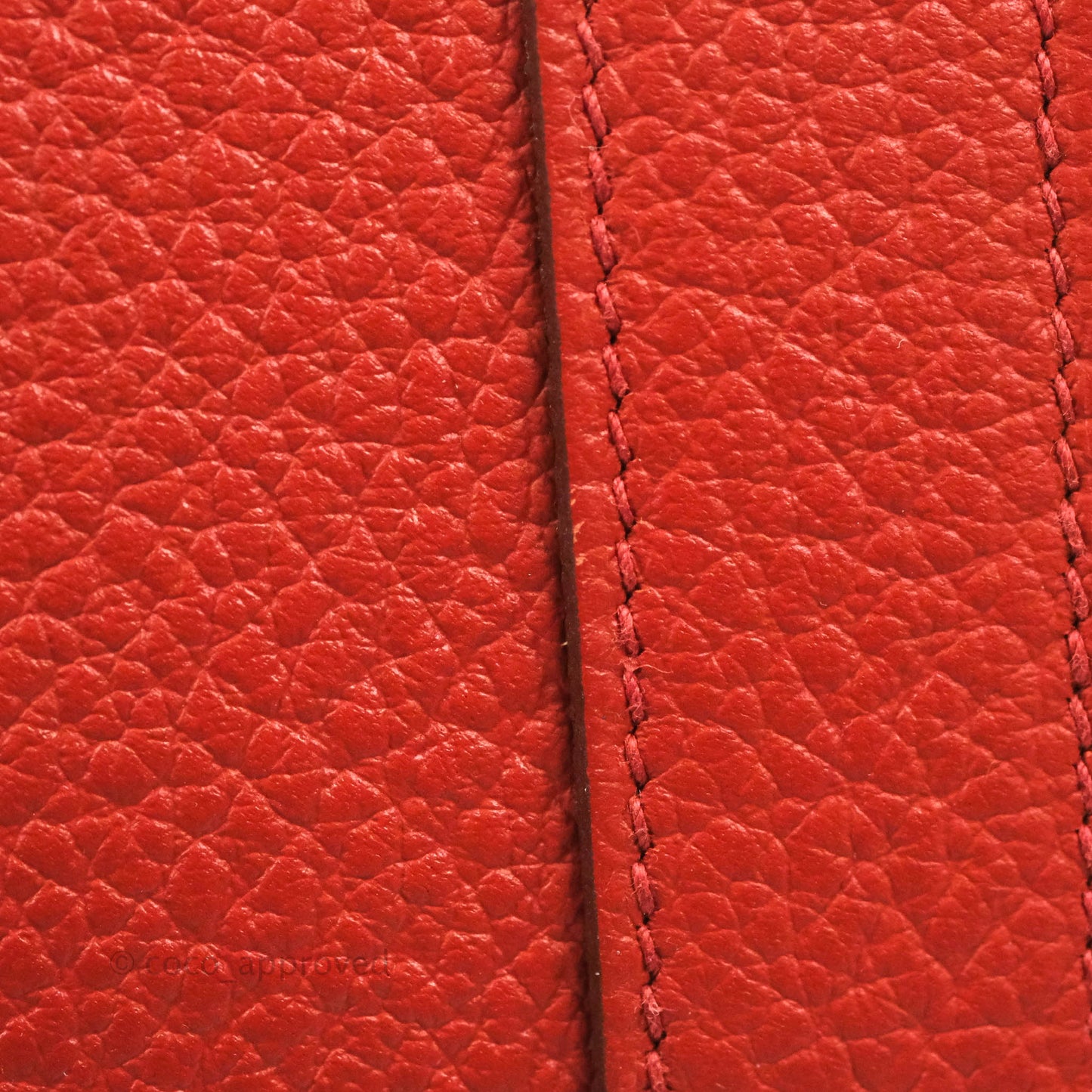 Hermès Garden Party 30 Pink / Red Duchesse Canvas