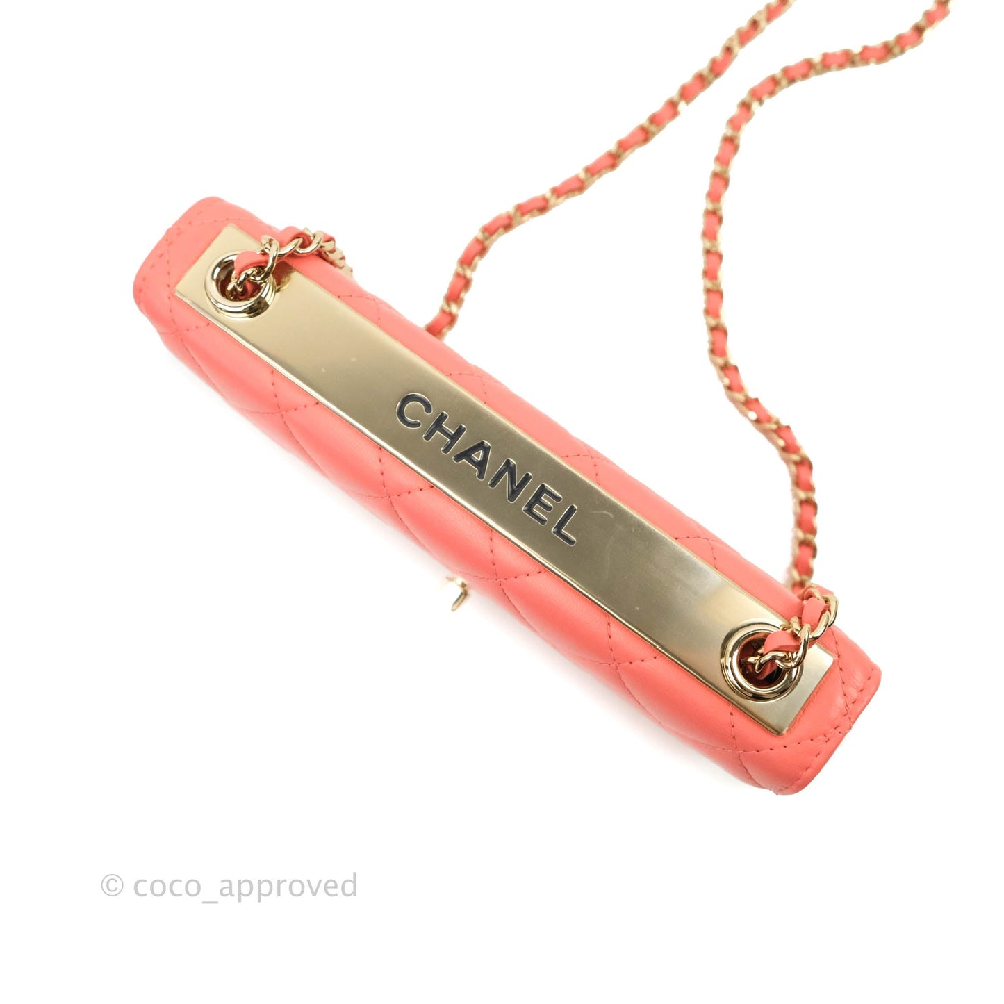Chanel Trendy CC WOC Pink Lambskin Gold Hardware