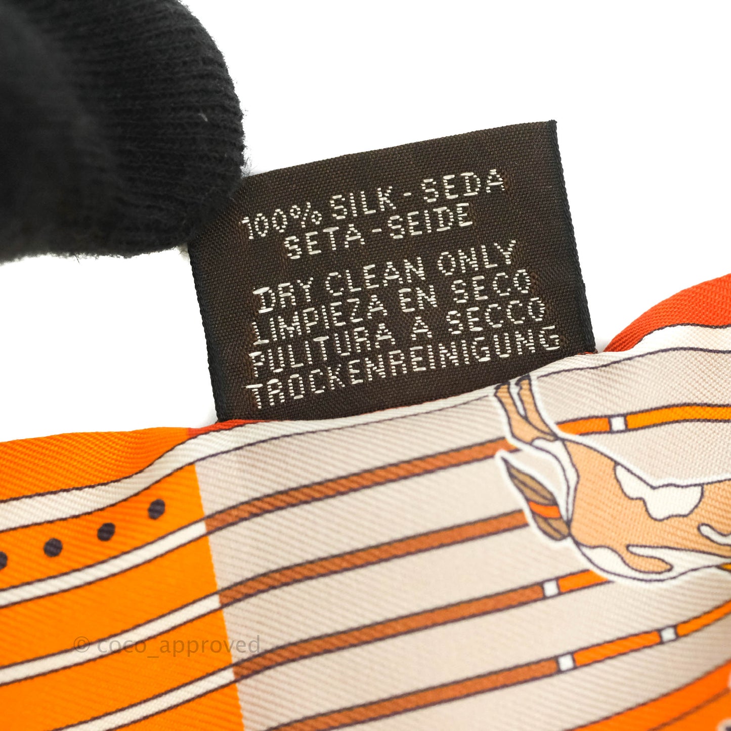 Hermès Pani La Shar Pawnee Silk Twilly