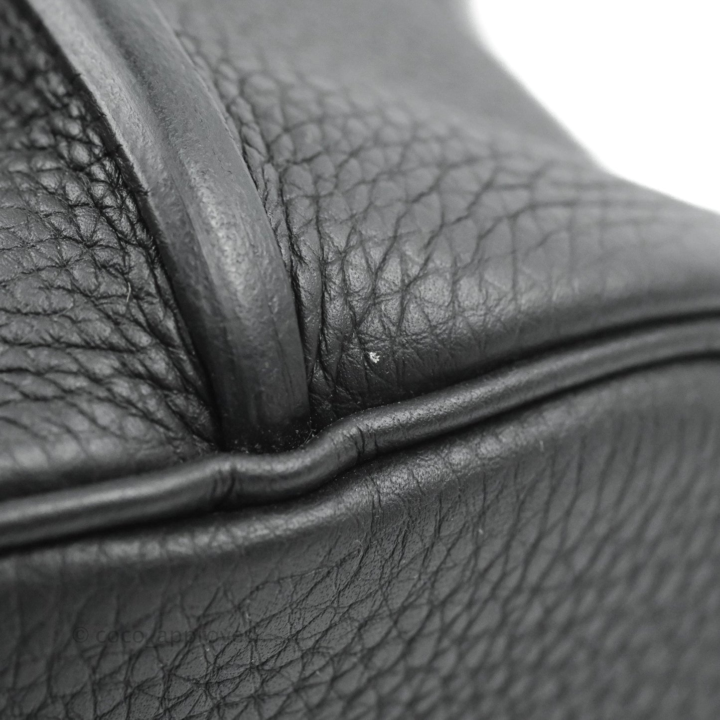 Hermes Togo So Kelly 22 Black Gold Hardware