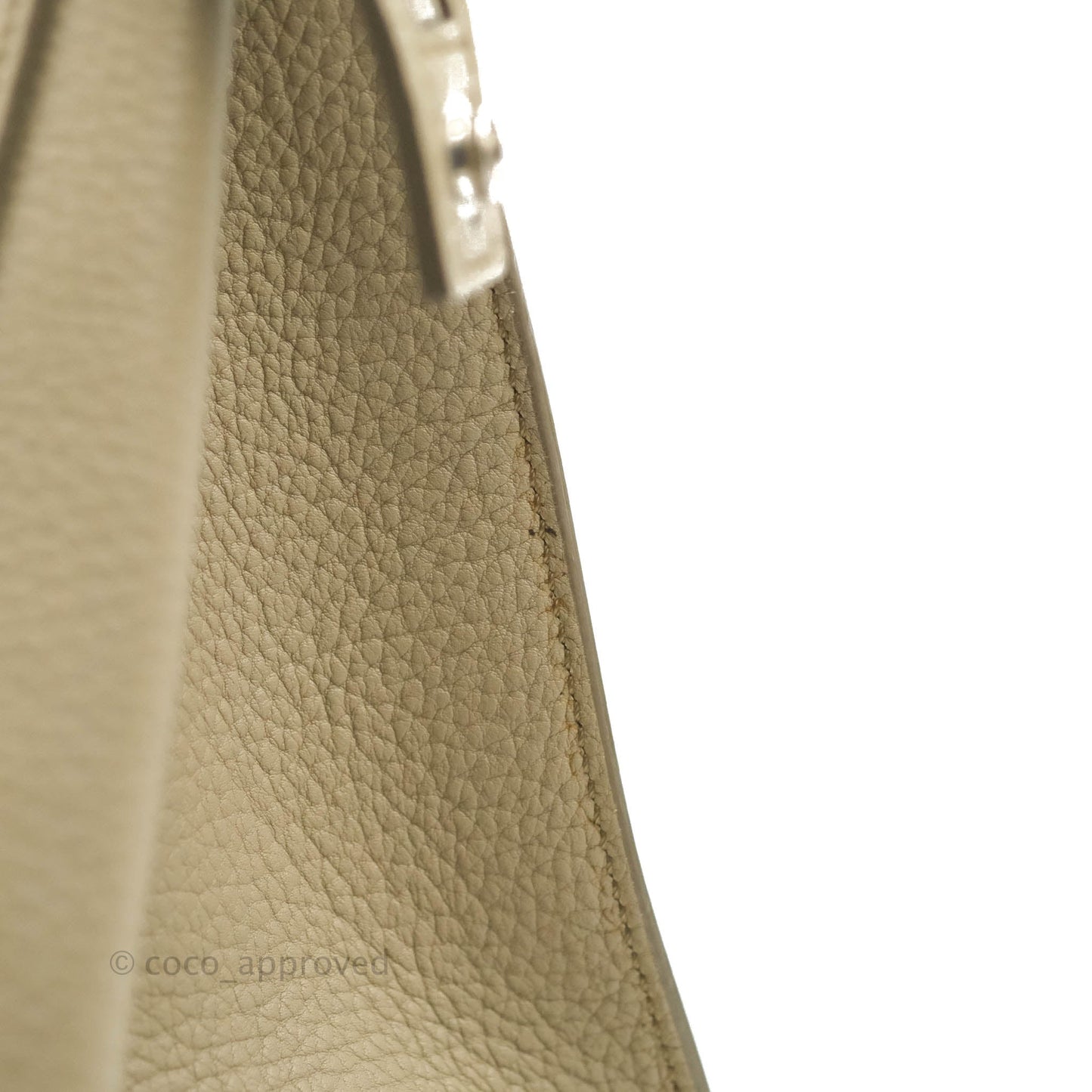 Celine Medium Edge Bag Etaupe Grained Calfskin