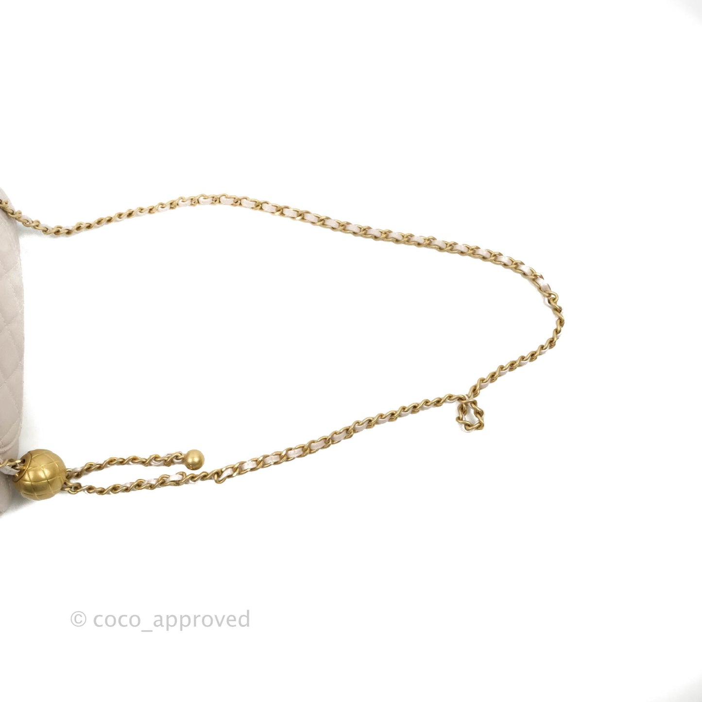 Chanel Mini Rectangular Pearl Crush Quilted Lilac Lambskin Aged Gold Hardware