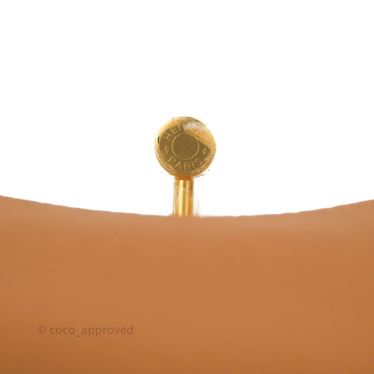 Hermès Mini Lindy 20 Gold Clemence Gold Hardware