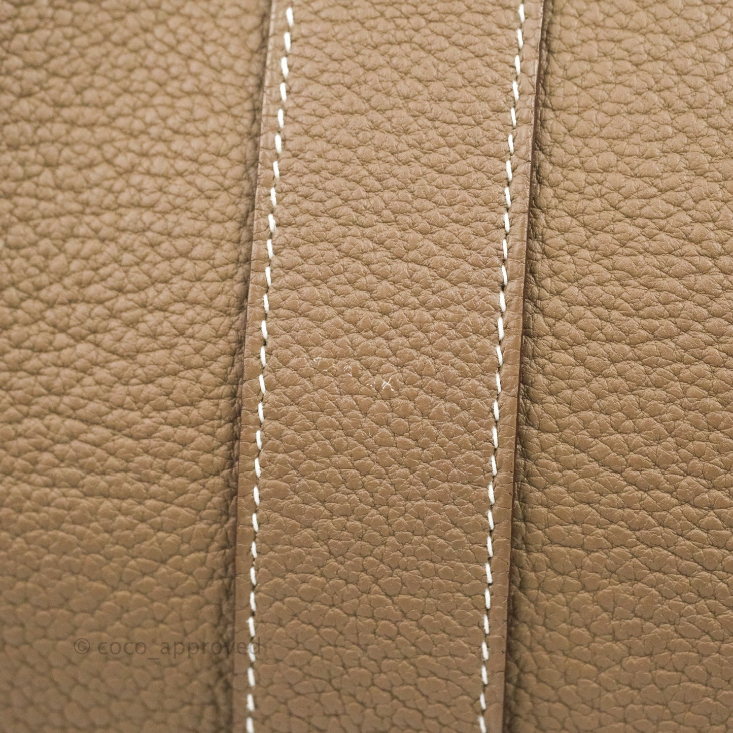 Hermes Garden Party 36 Etoupe Negonda Silver Hardware