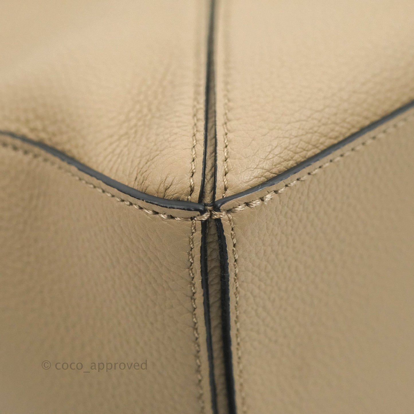 Loewe Small Puzzle Bag Sand Mink Grained Calfskin