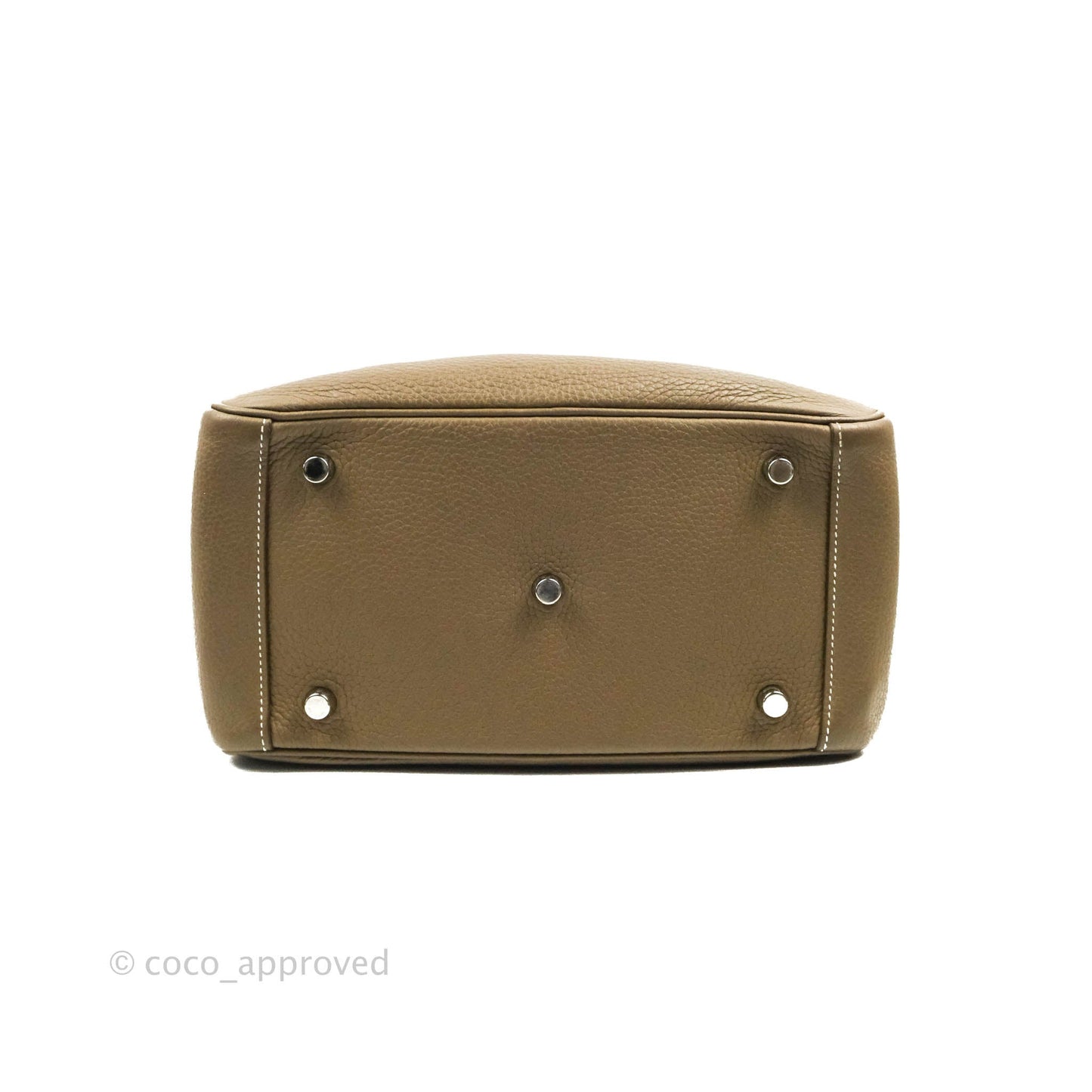 Hermès Lindy 26 Taurillon Clemence Etoupe Palladium Hardware