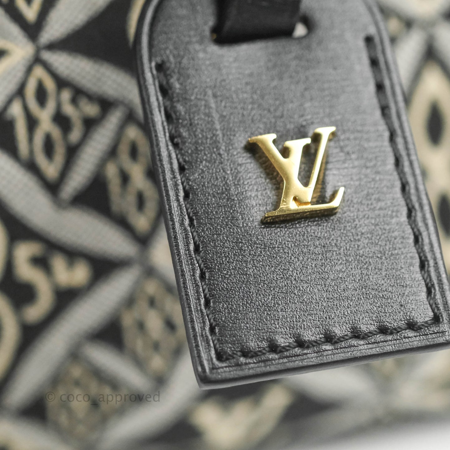 Louis Vuitton Jacquard Since 1854 Mini Deauville Grey