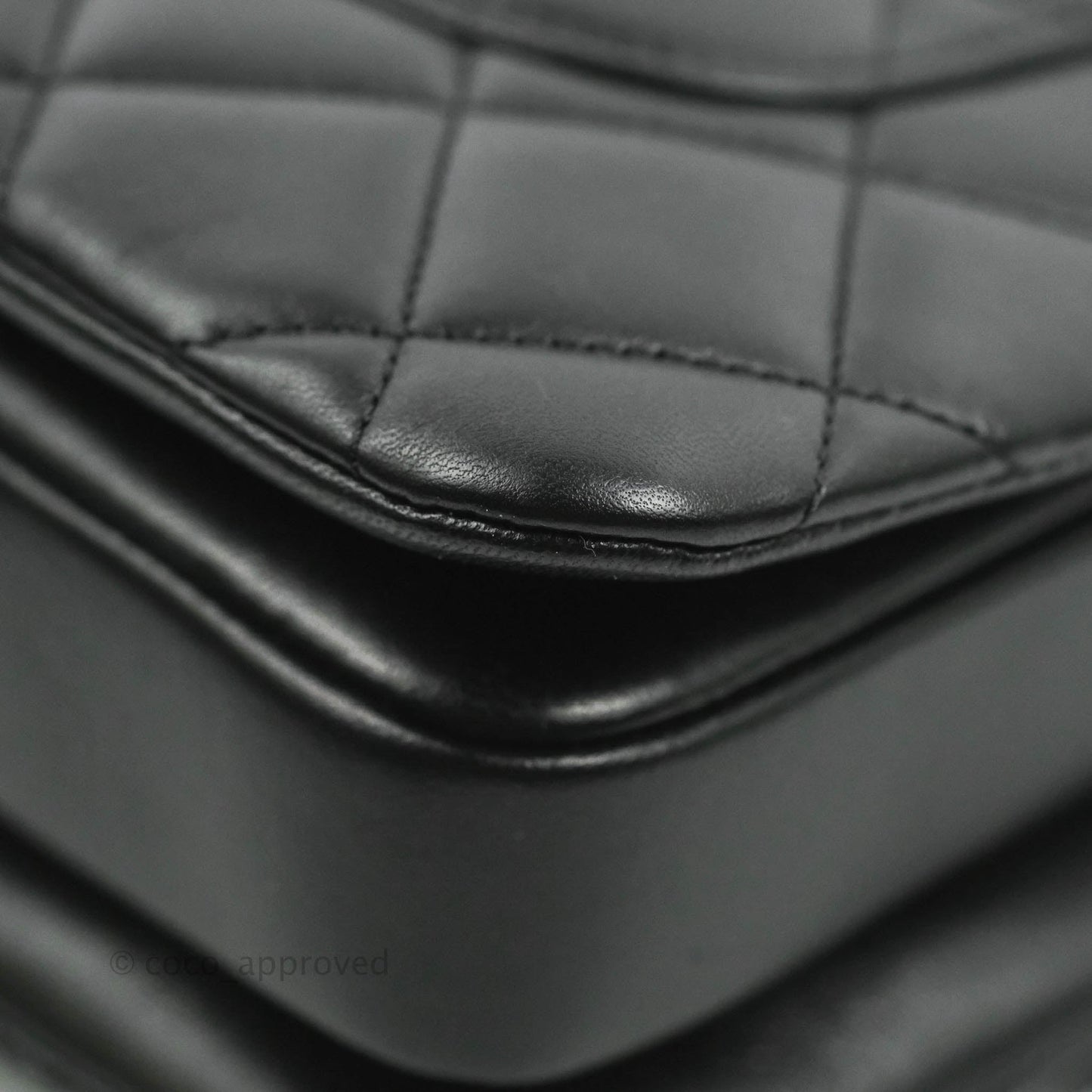 Chanel Small Trendy CC Black Lambskin Rose Gold Hardware 22C