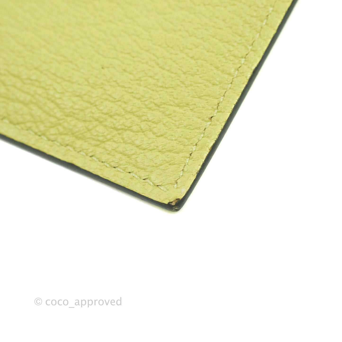 Hermès Kelly Pocket Compact Wallet Chevre Mysore Jaune Bourgeon Gold Hardware
