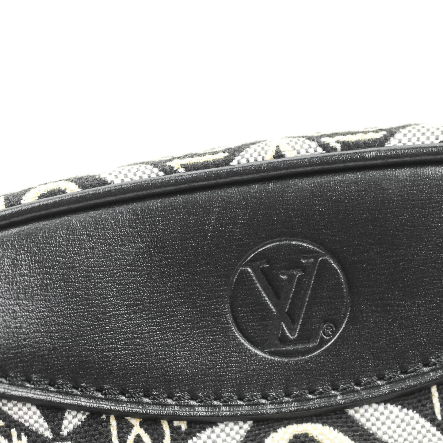 Louis Vuitton Jacquard Since 1854 Mini Deauville Grey
