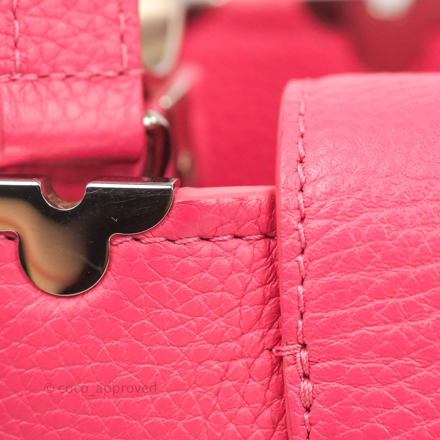 Louis Vuitton Capucines BB Embellished Pink