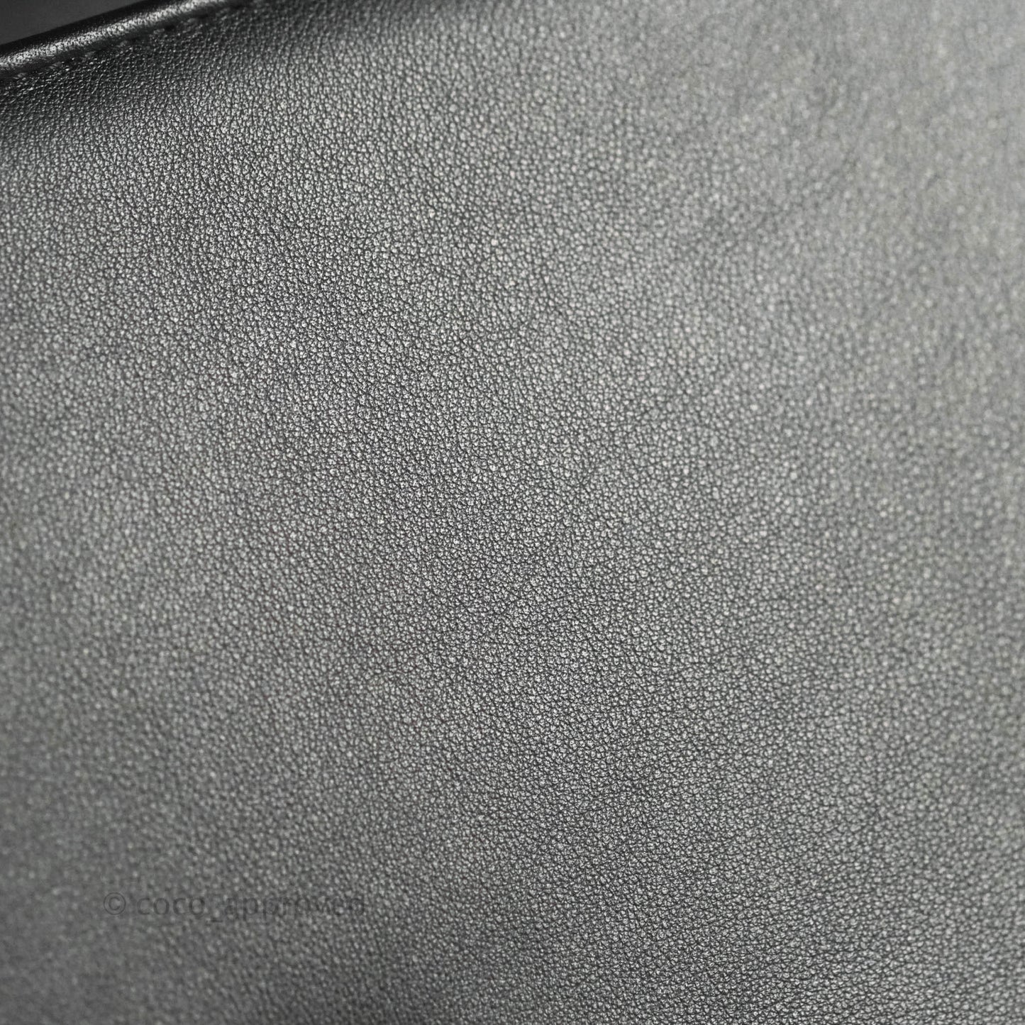 Chanel Quilted Medium Boy Black Calfskin Ruthenium Hardware