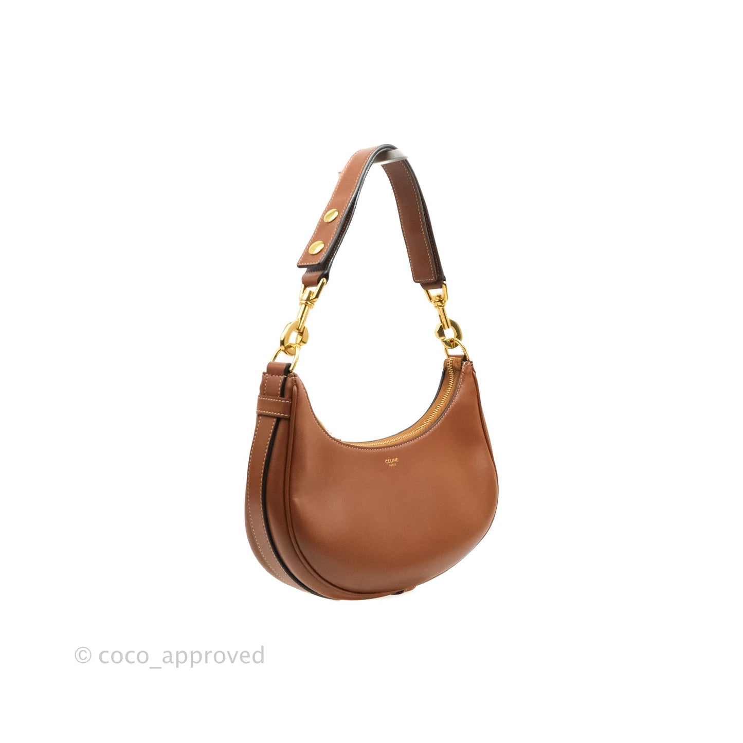 Celine Ava Bag In Smooth Calfskin Tan