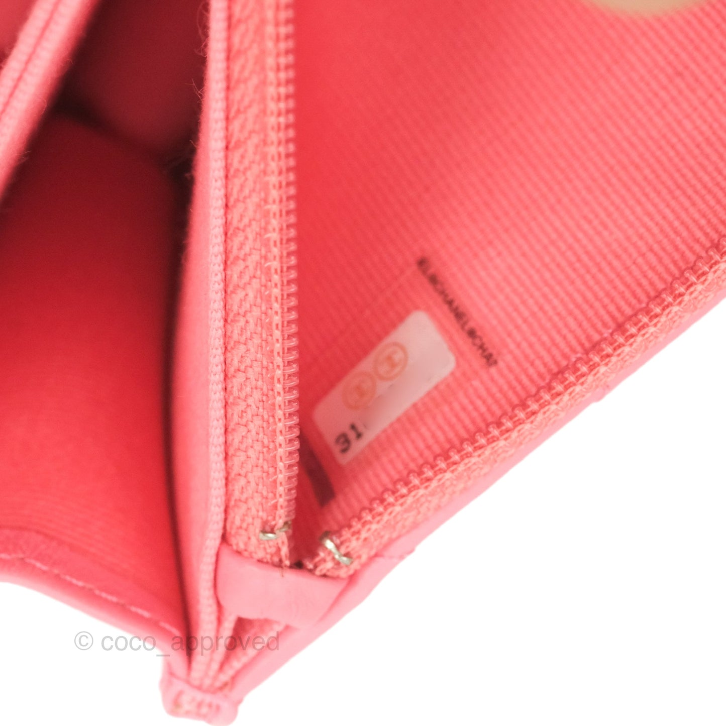 Chanel Enamel Quilted Pending CC Mini WOC Pink Lambskin Aged Gold Hardware 22P