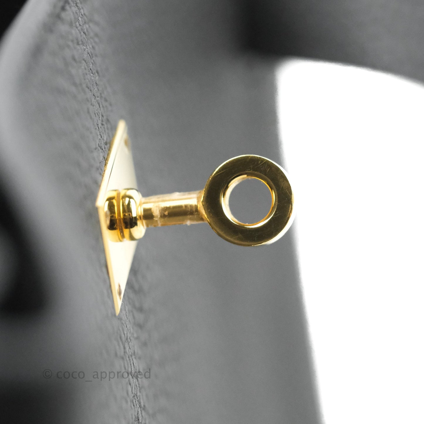 Hermes Togo So Kelly 22 Black Gold Hardware