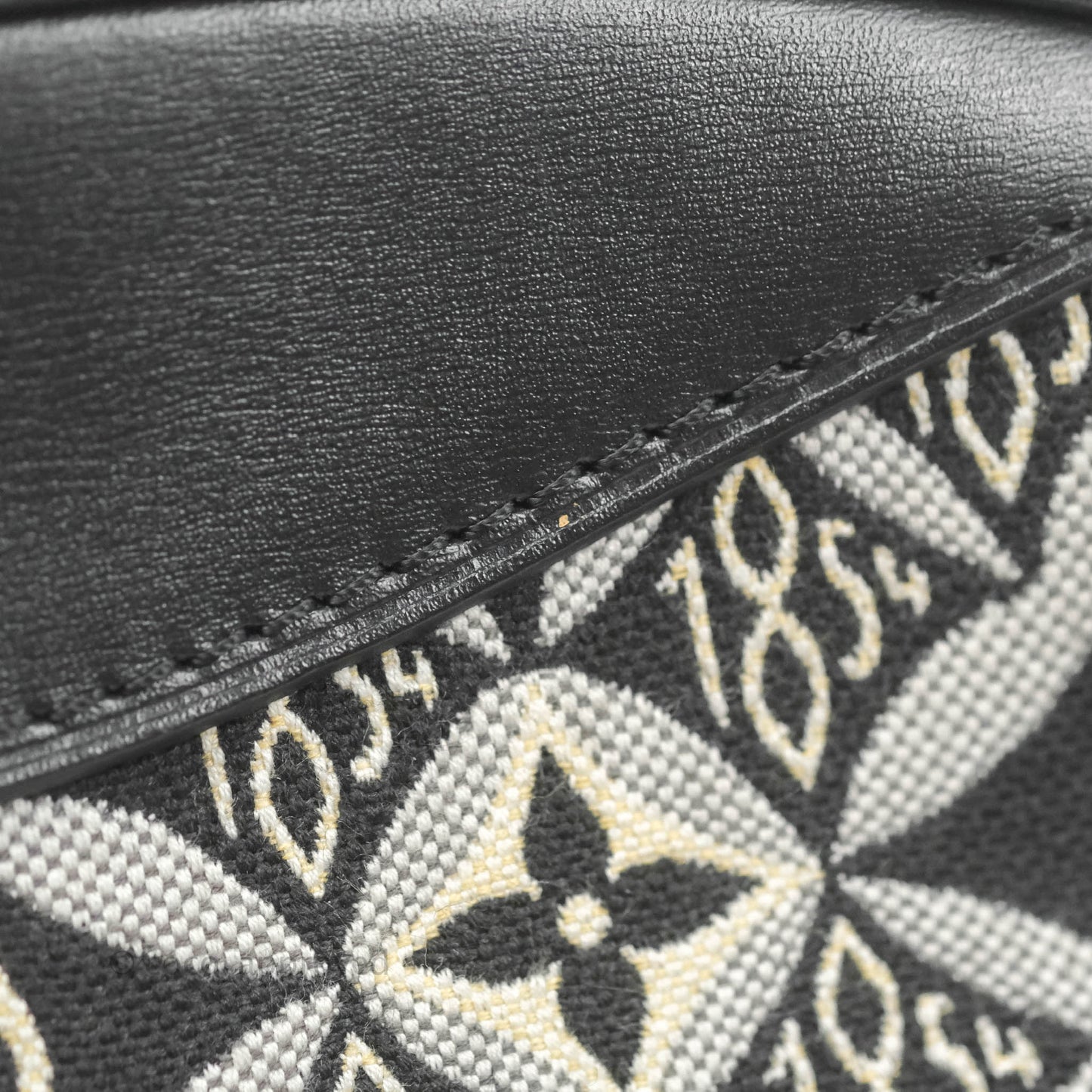 Louis Vuitton Jacquard Since 1854 Mini Deauville Grey